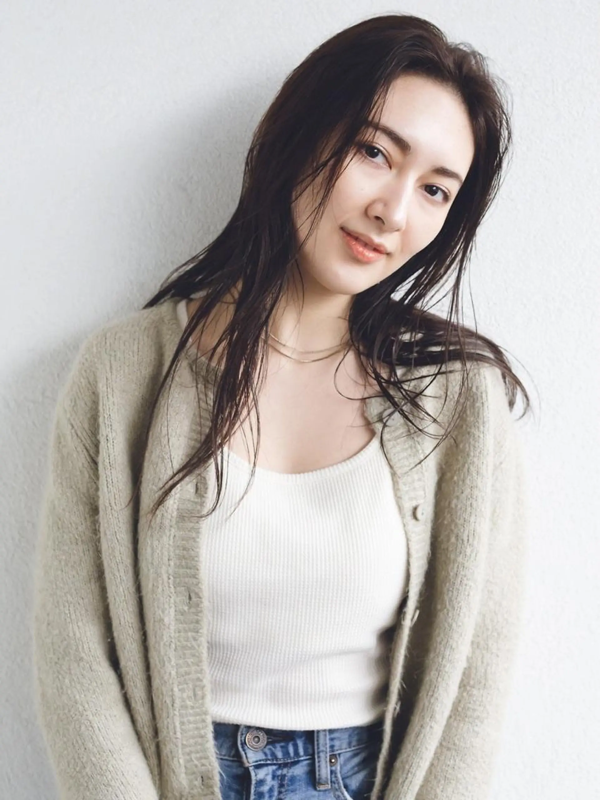 ロング 柳下 涼のヘアスタイル