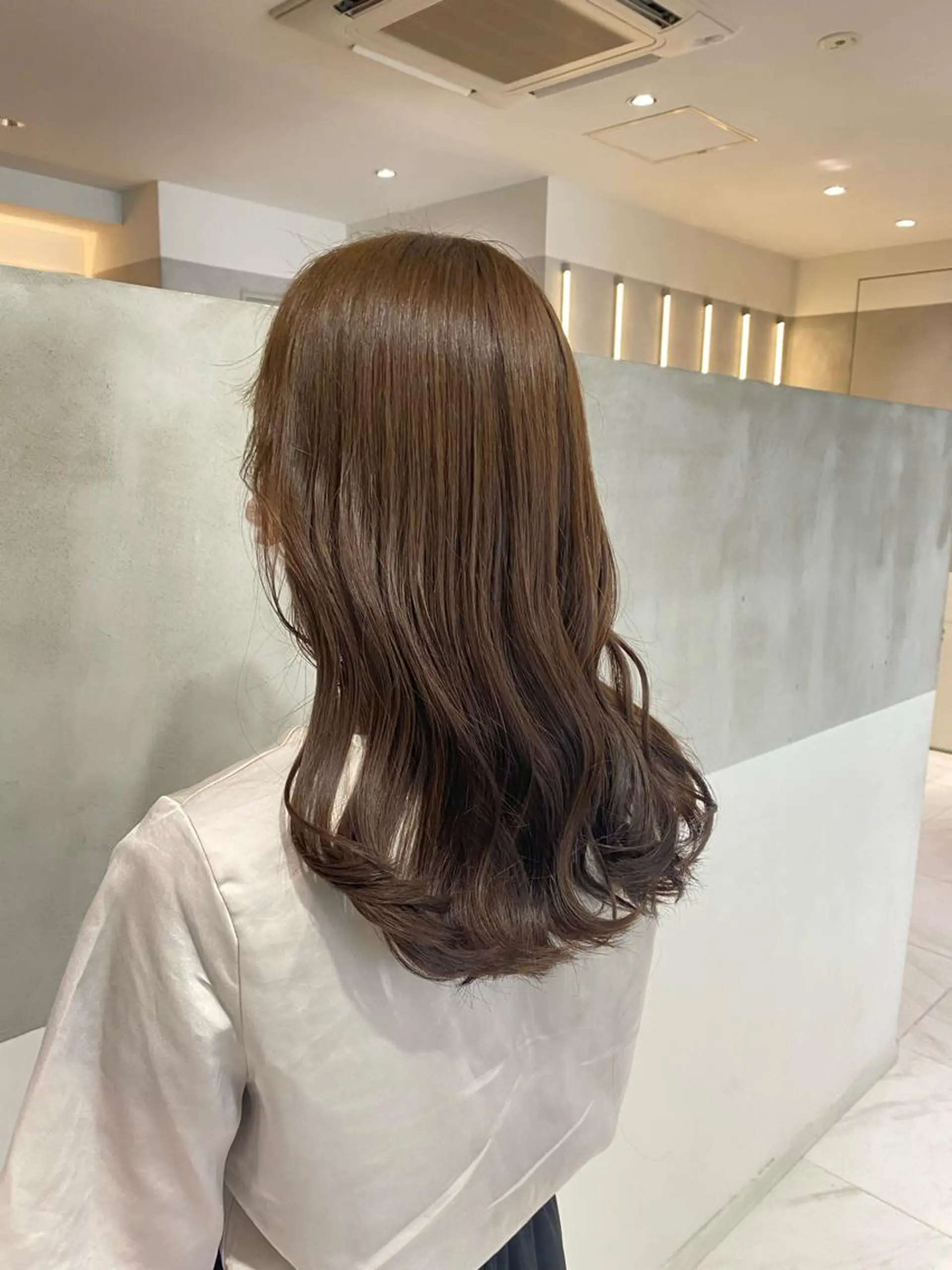 ロング ヘアカラー トリートメント ヘアセット ナチュラル/韓国💎 haruka 💎のヘアスタイル