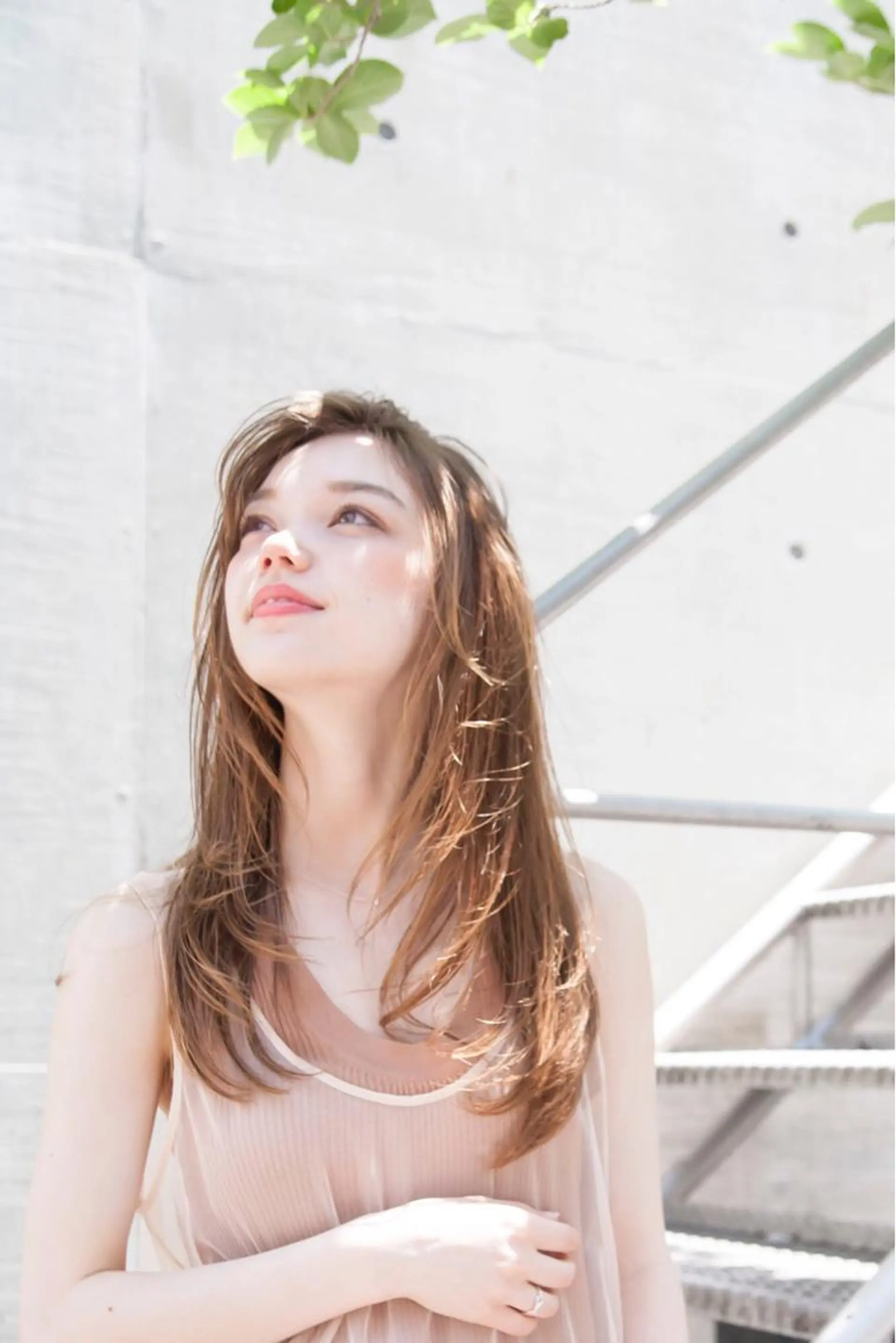 セミロング カラー hao所属・西山 頌太のヘアスタイル