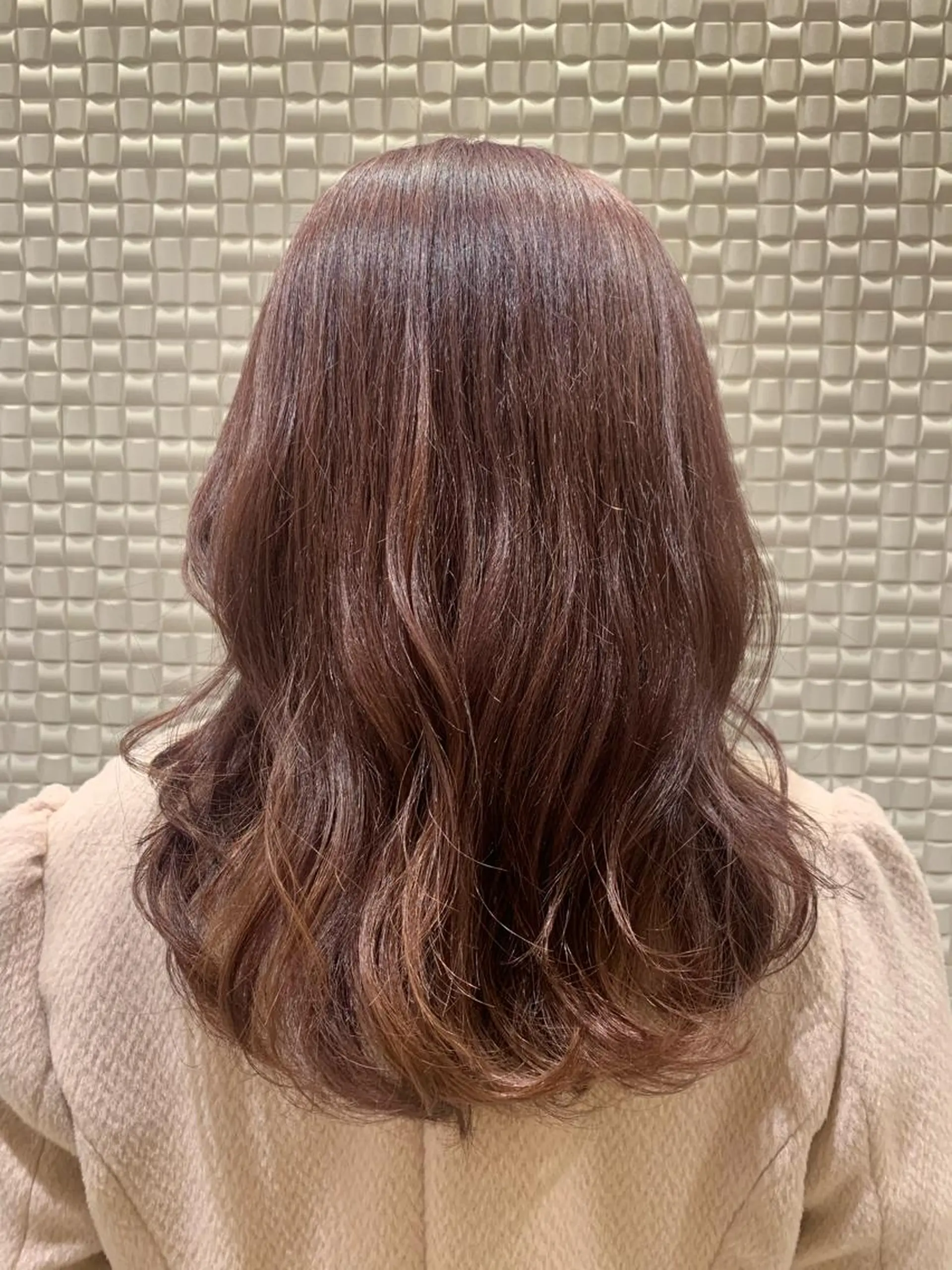 セミロング カラー シャドールーツ美容師 篠原康太のヘアスタイル