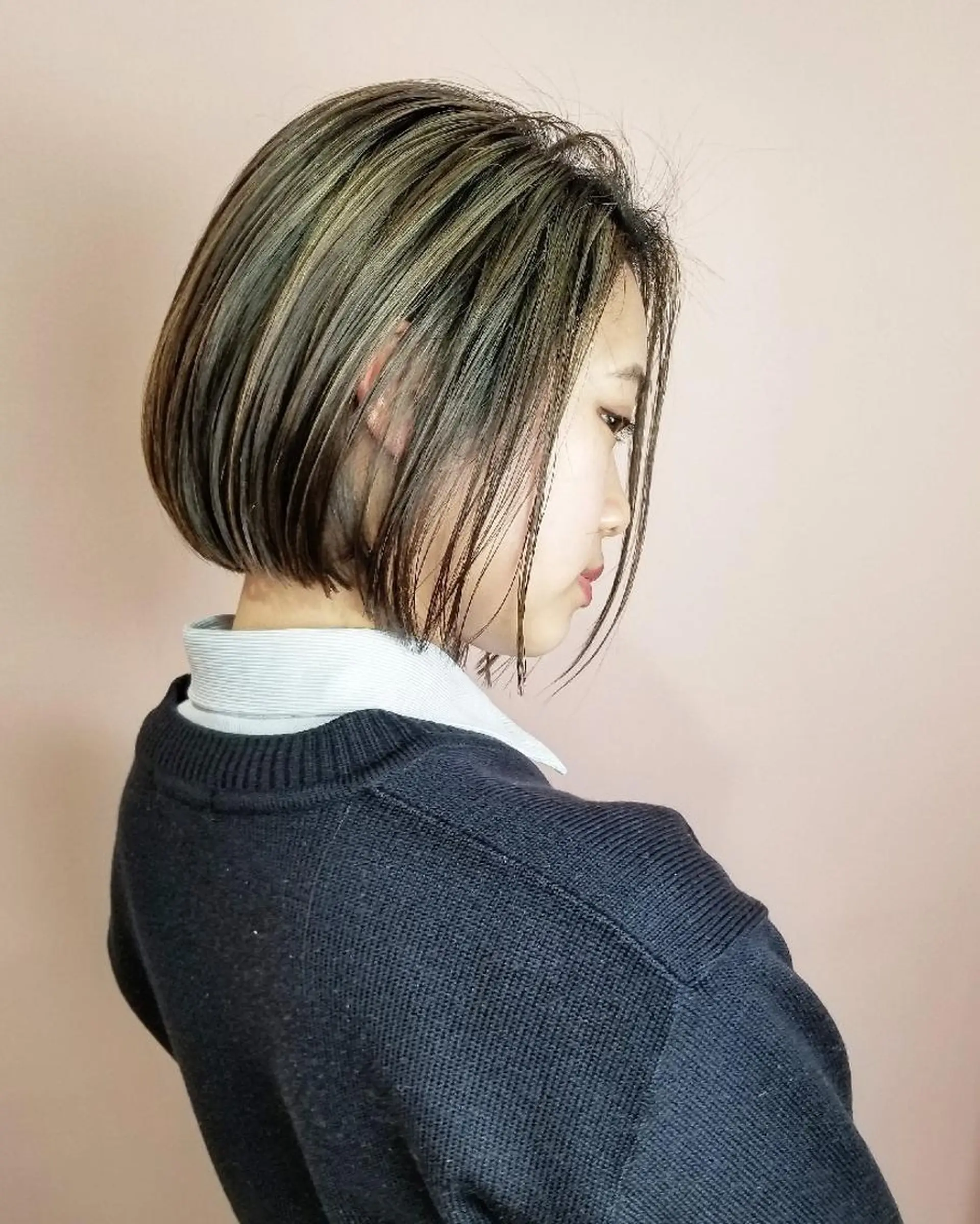 カラー ショート belta 姫路山吹 カラーモデル募集のヘアスタイル