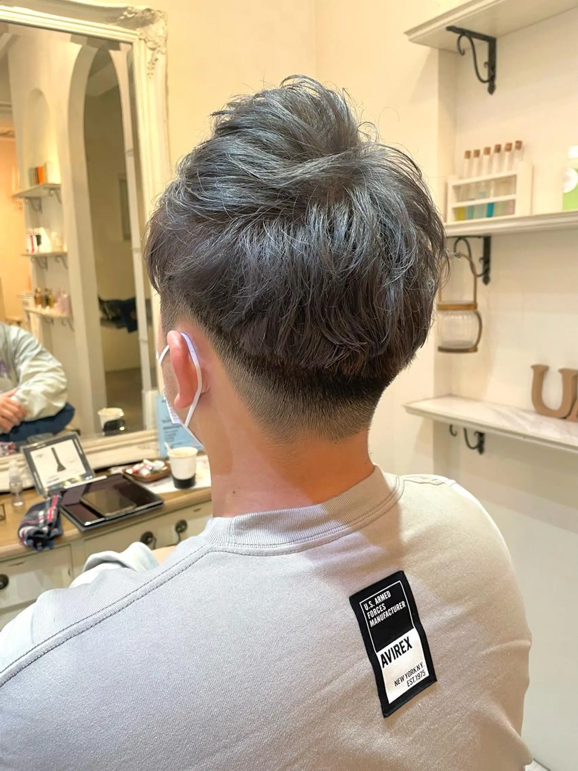 カラー メンズ 池田 桃子のヘアスタイル