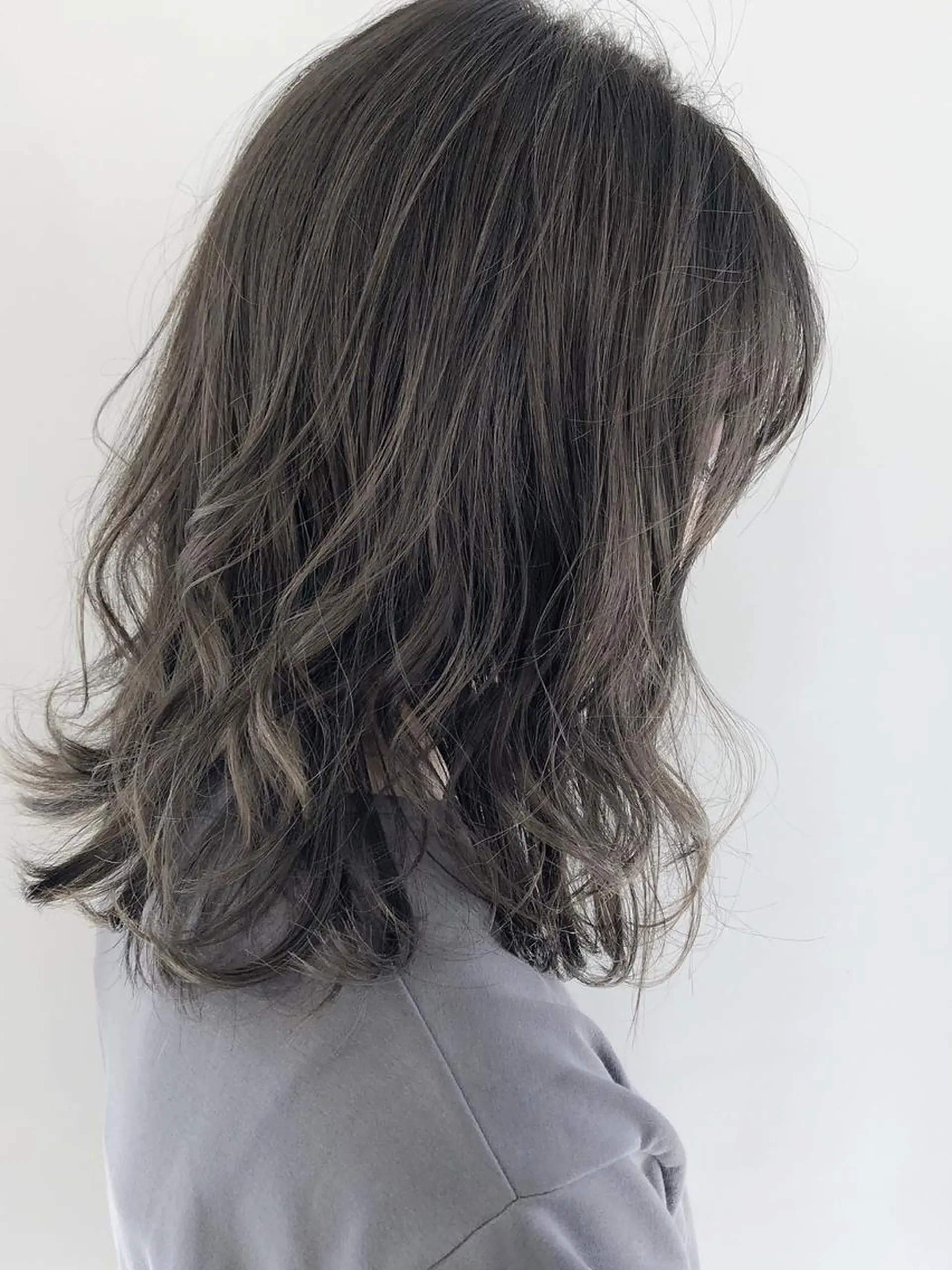 ミディアム カラー パーマ ヘアアレンジ メンズパーマの巨匠 鈴木純のヘアスタイル