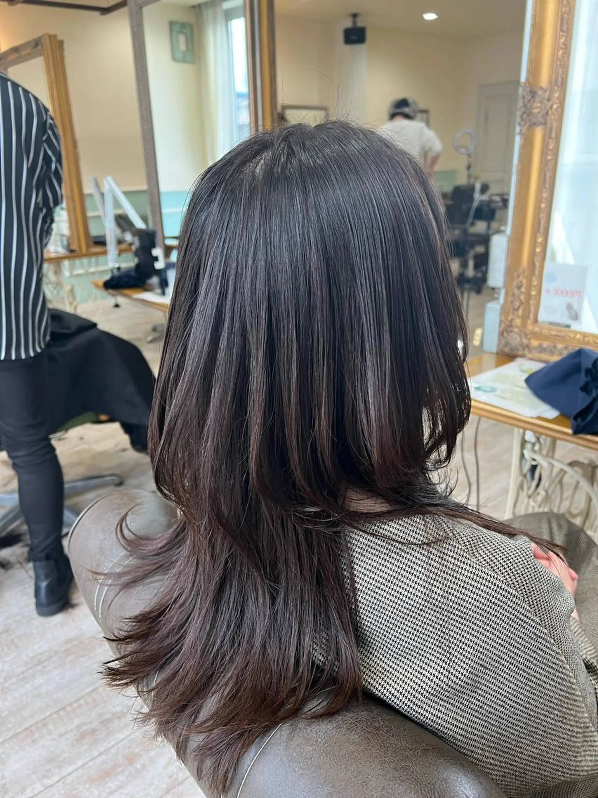 ロング カット ヘアカラー トリートメント 新越谷noble店長 松本拓也▶◀*.のヘアスタイル