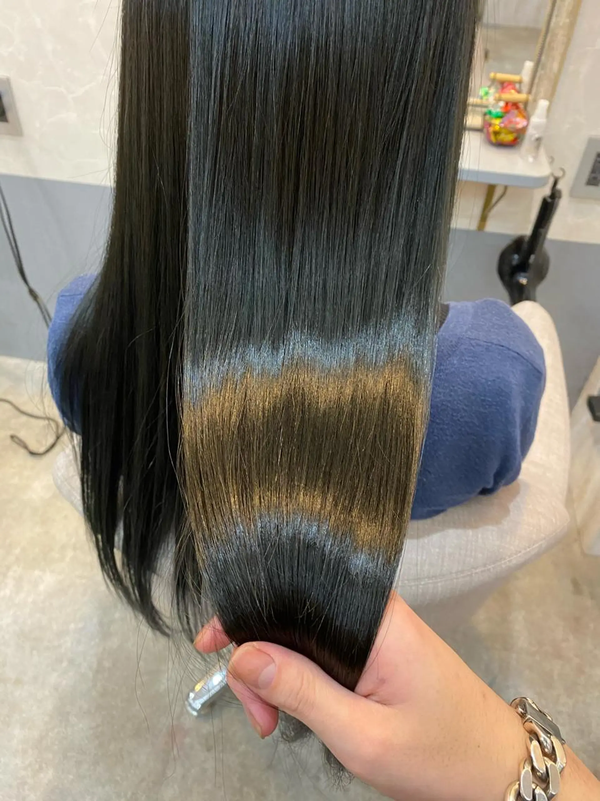 ロング カラー 髪質改善 縮毛矯正・髪質改善 人気No1🩶北島のヘアスタイル