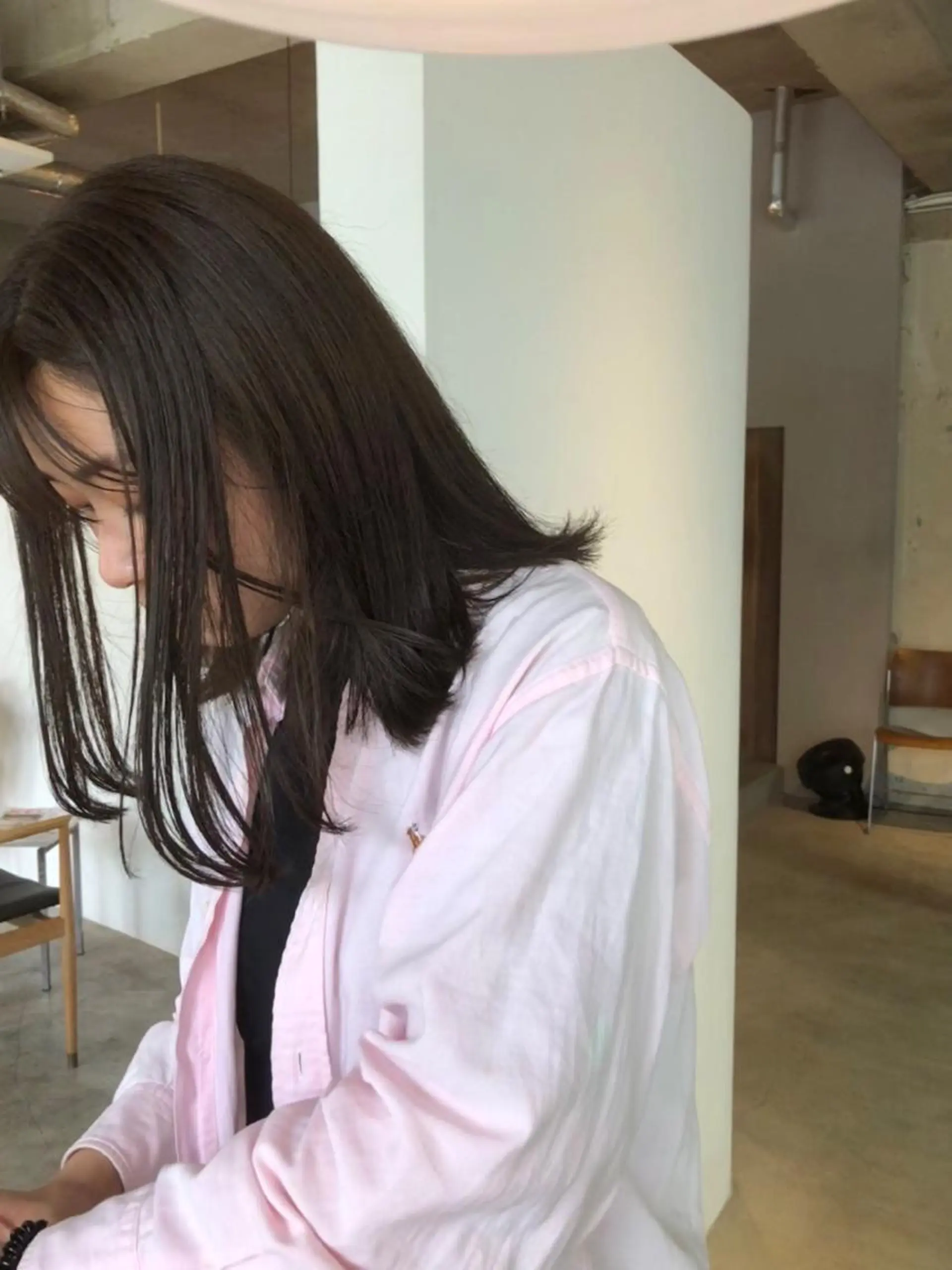 カラー グレージュ オリーブグレージュ オリーブグレー yuragi所属・竹内 絢香のヘアスタイル