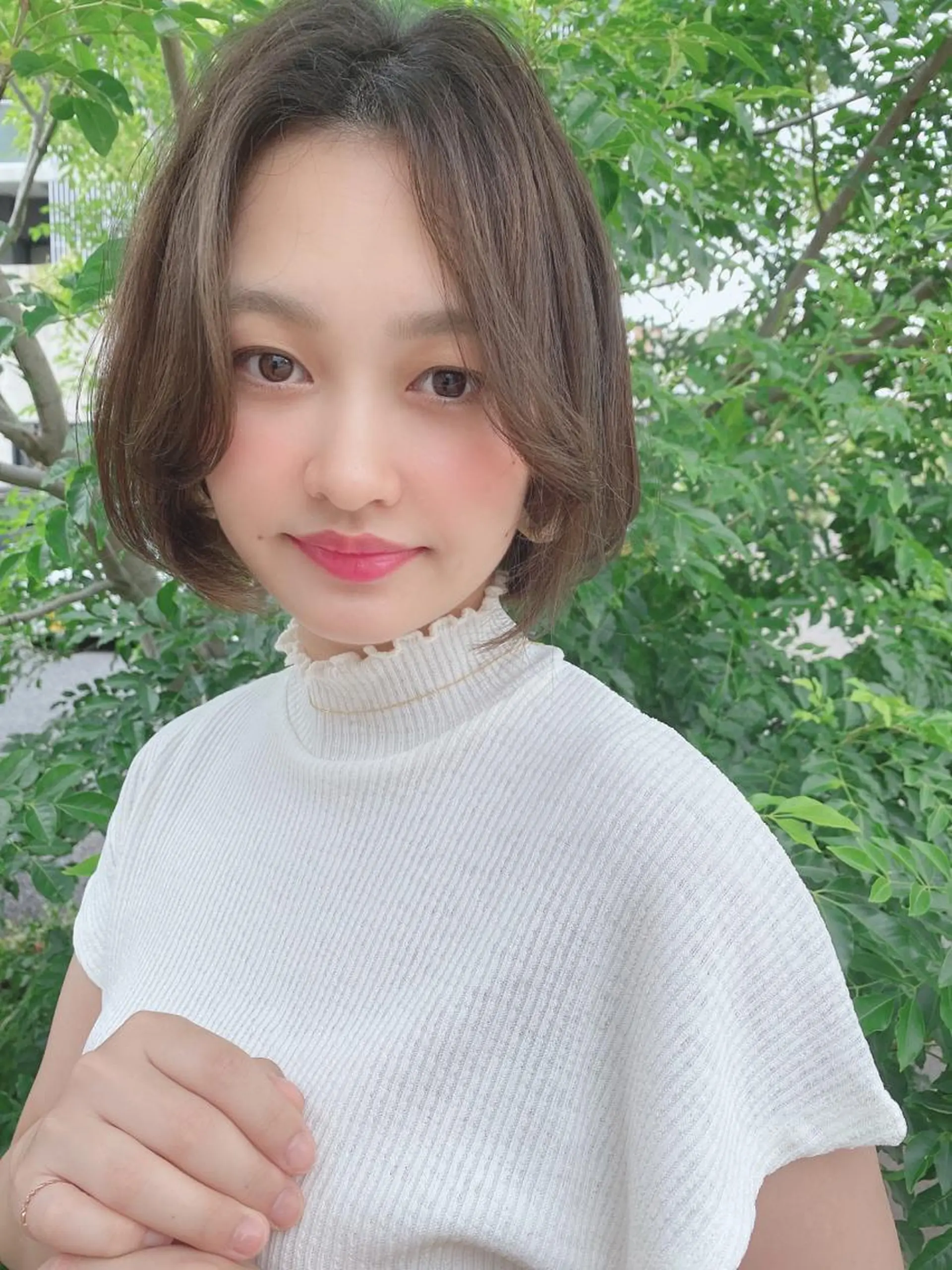 ショート カラー 明るい白髪染め専門店兵庫駅前店所属・山口 一馬のヘアスタイル