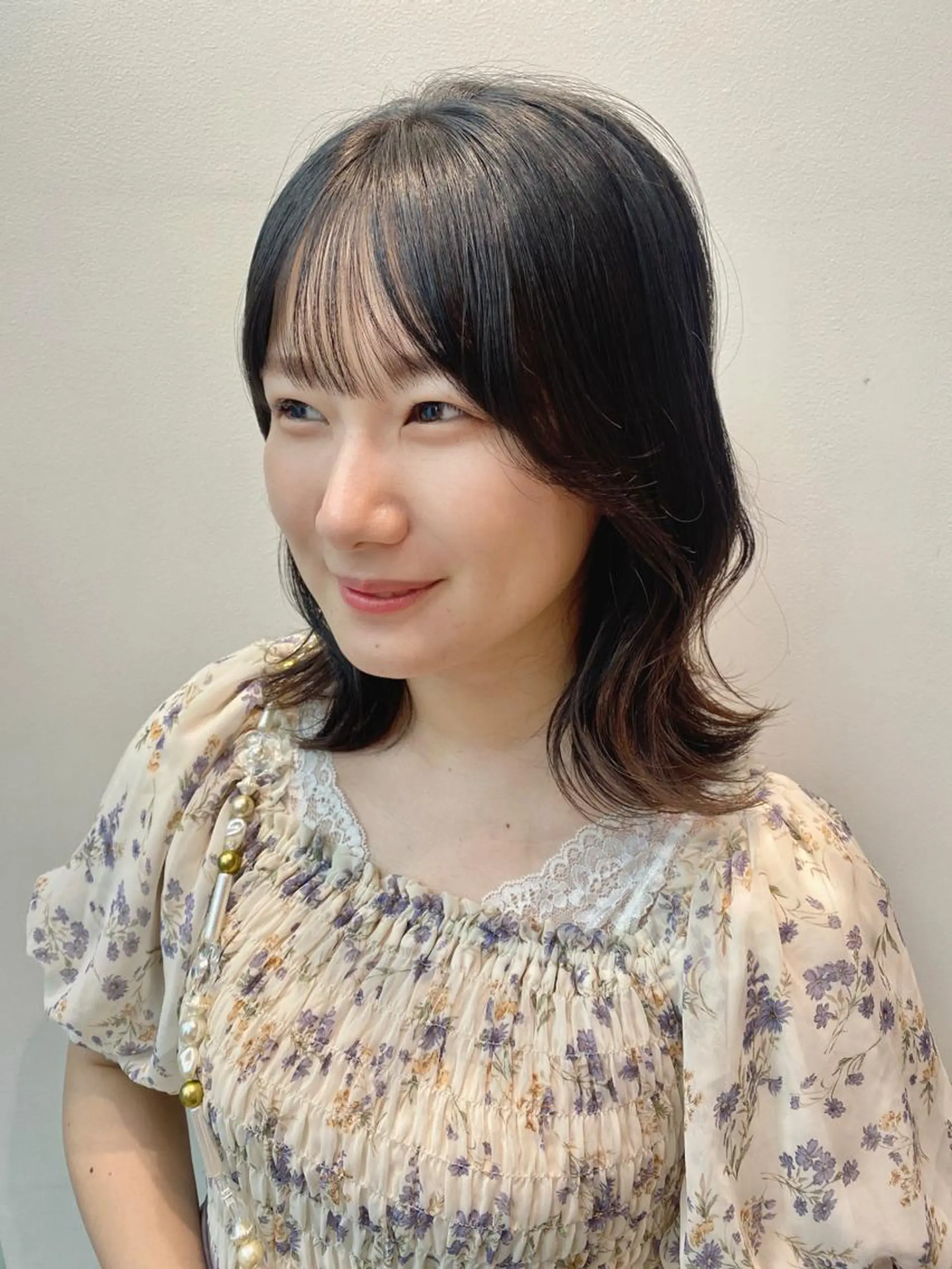 ミディアム 銀座/髪質改善/韓国 カラー🍓原田侑依のヘアスタイル
