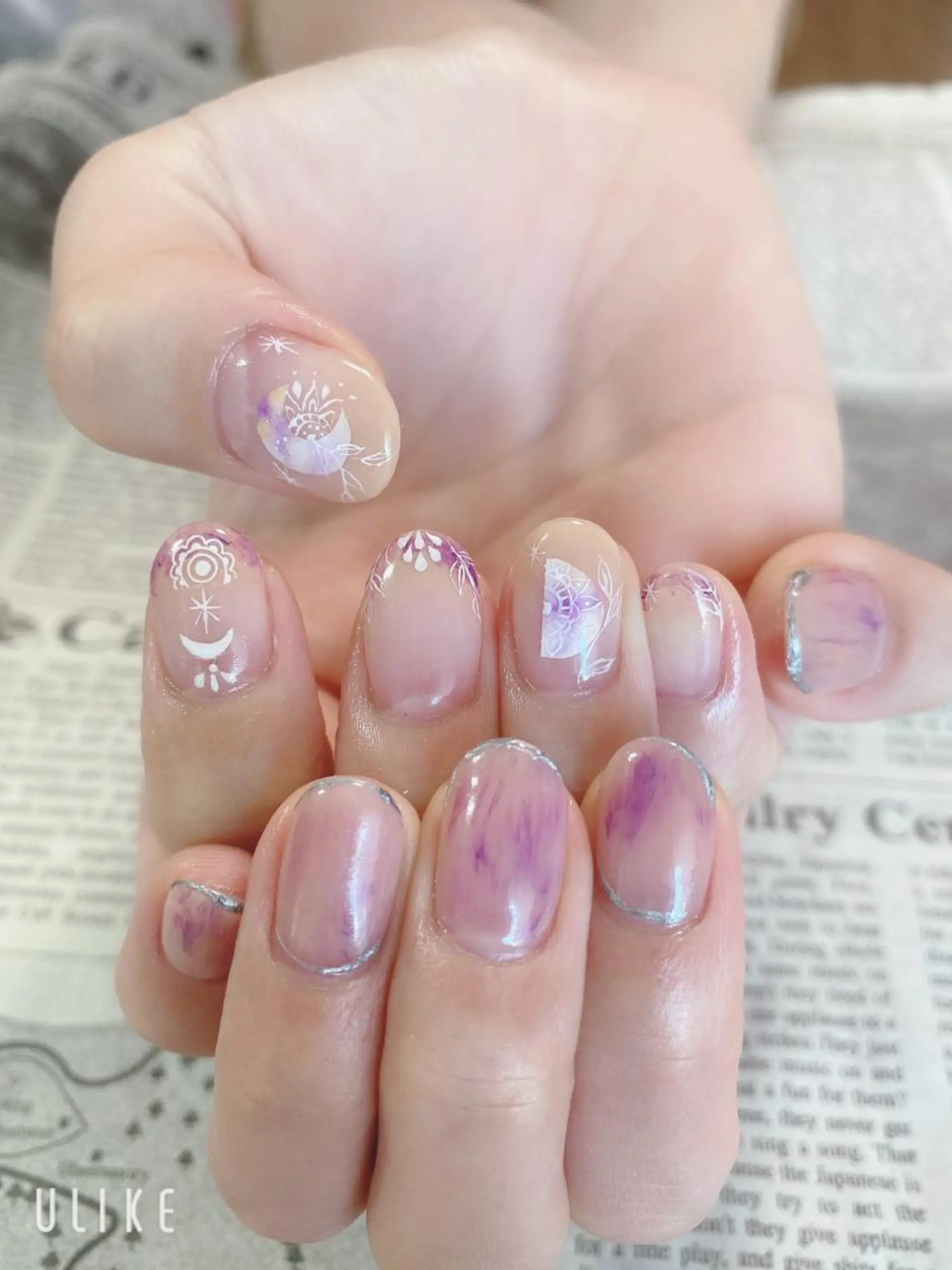 ネイル ハンドネイル ハンドケア 森山 舞のネイルデザイン