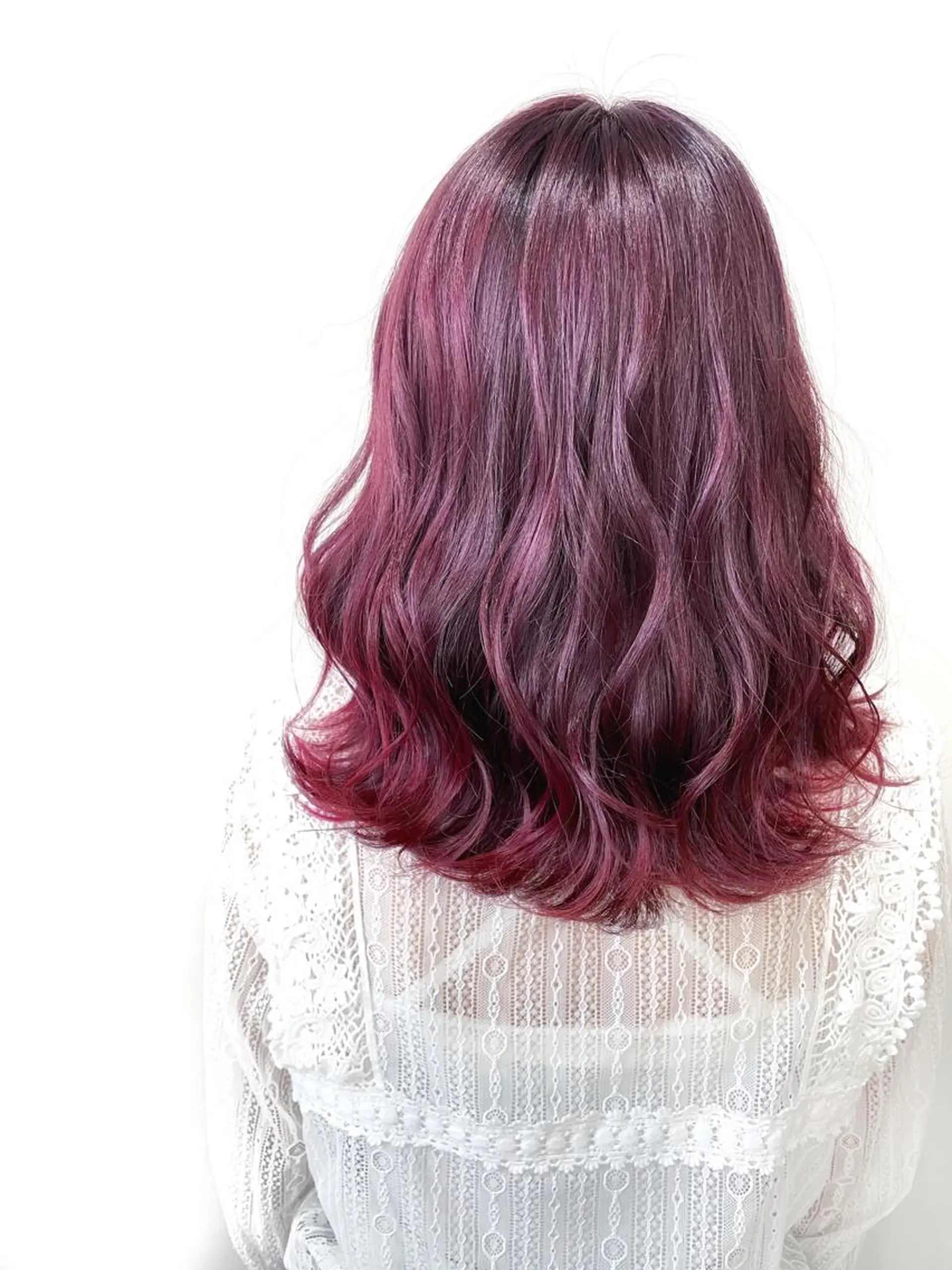 ミディアム GATE.所属・GATE. staffのヘアスタイル