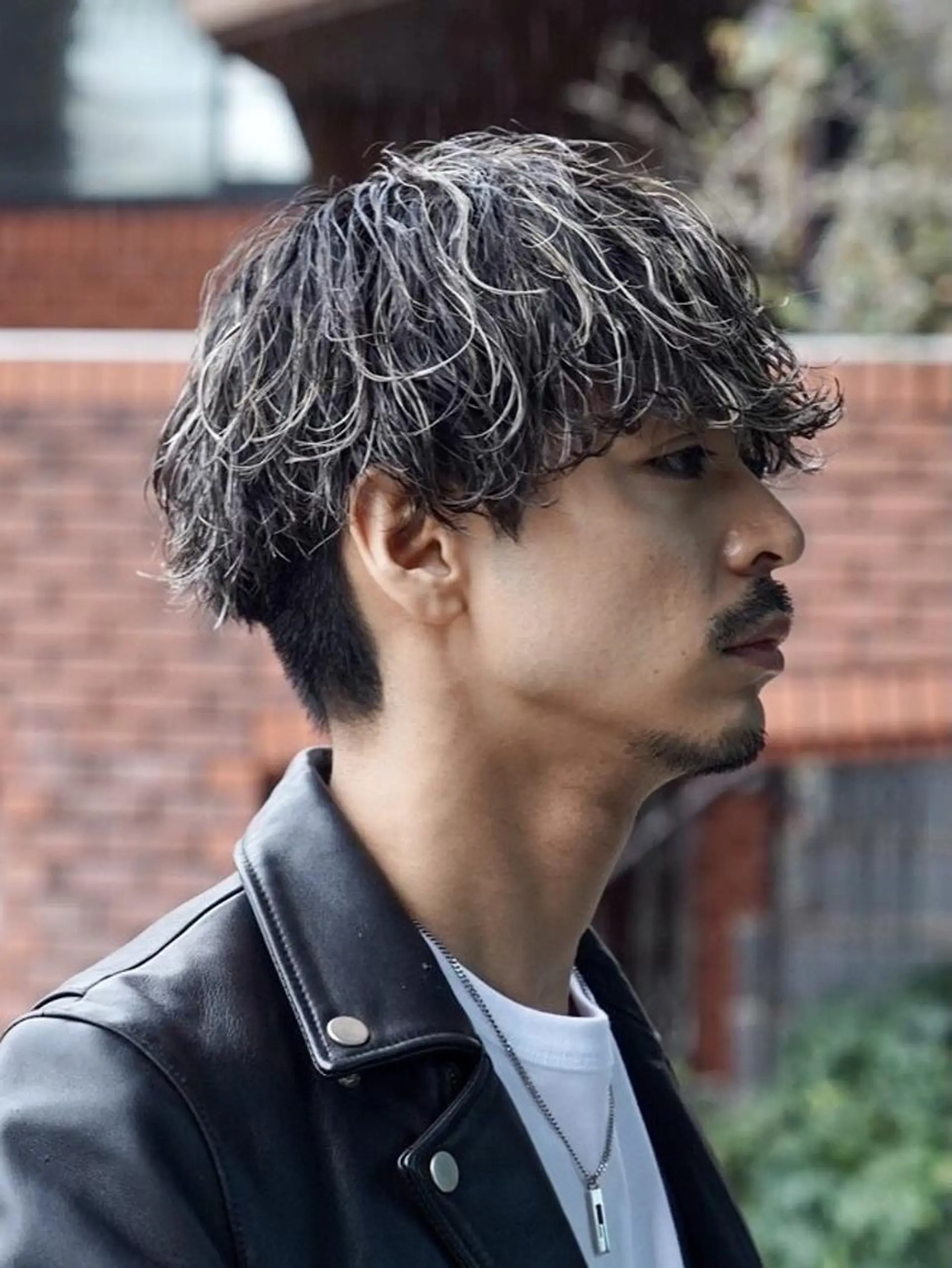 ショート パーマ メンズ メンズパーマ 波巻きパーマ fifth  SAKAE所属・SENTA✨メンズ パーマ✨fifth栄のヘアスタイル