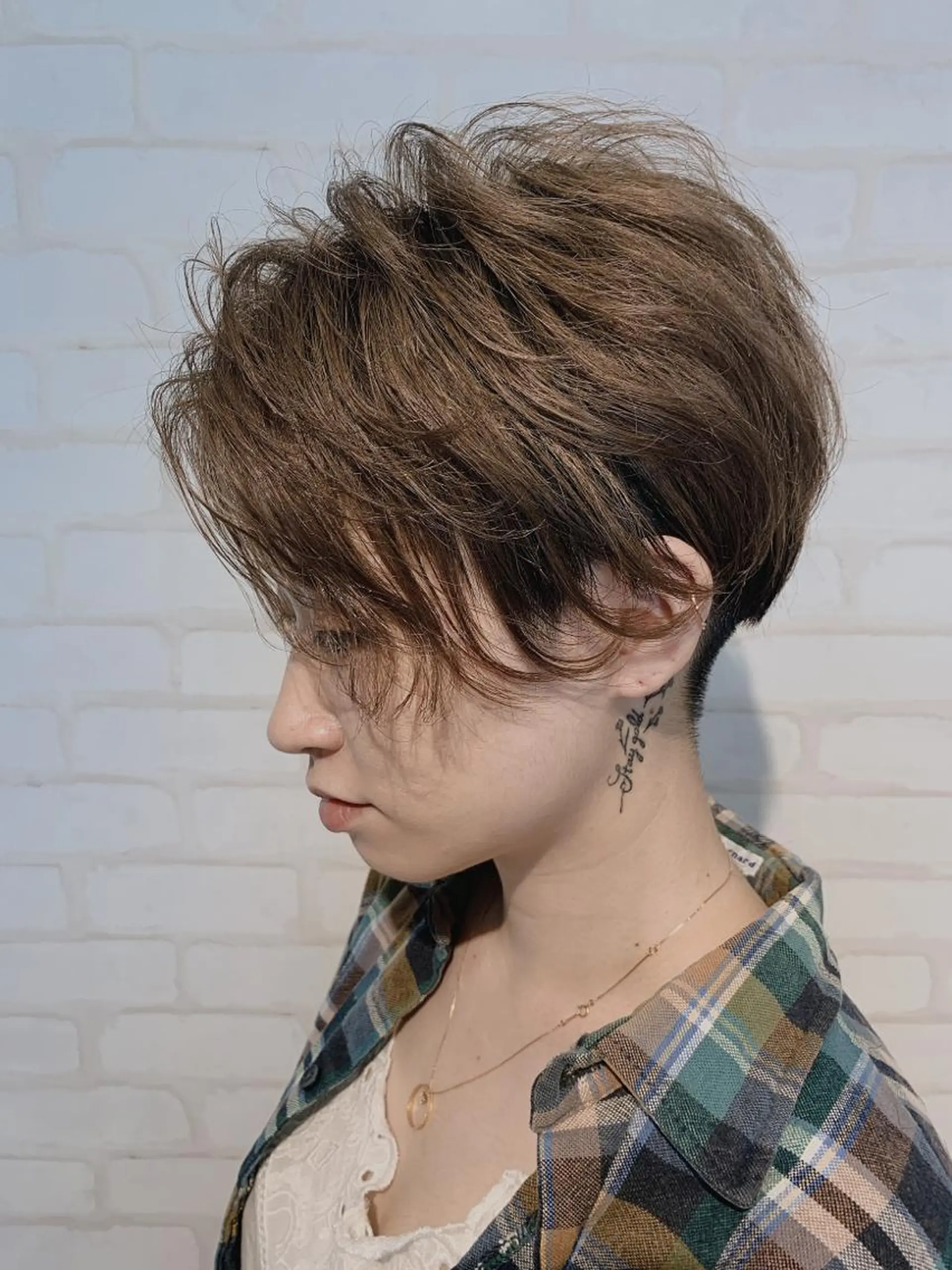 ショート カット ヘアカラー トリートメント 高橋 一矢のヘアスタイル