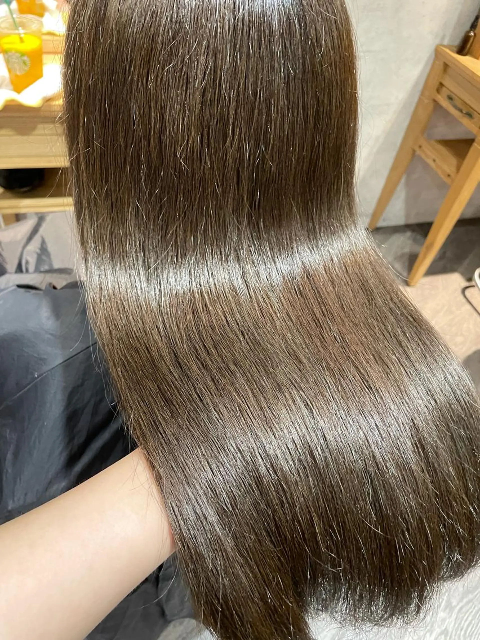 ロング 🦄艶カラー×韓国 NANA💎🐬のヘアスタイル