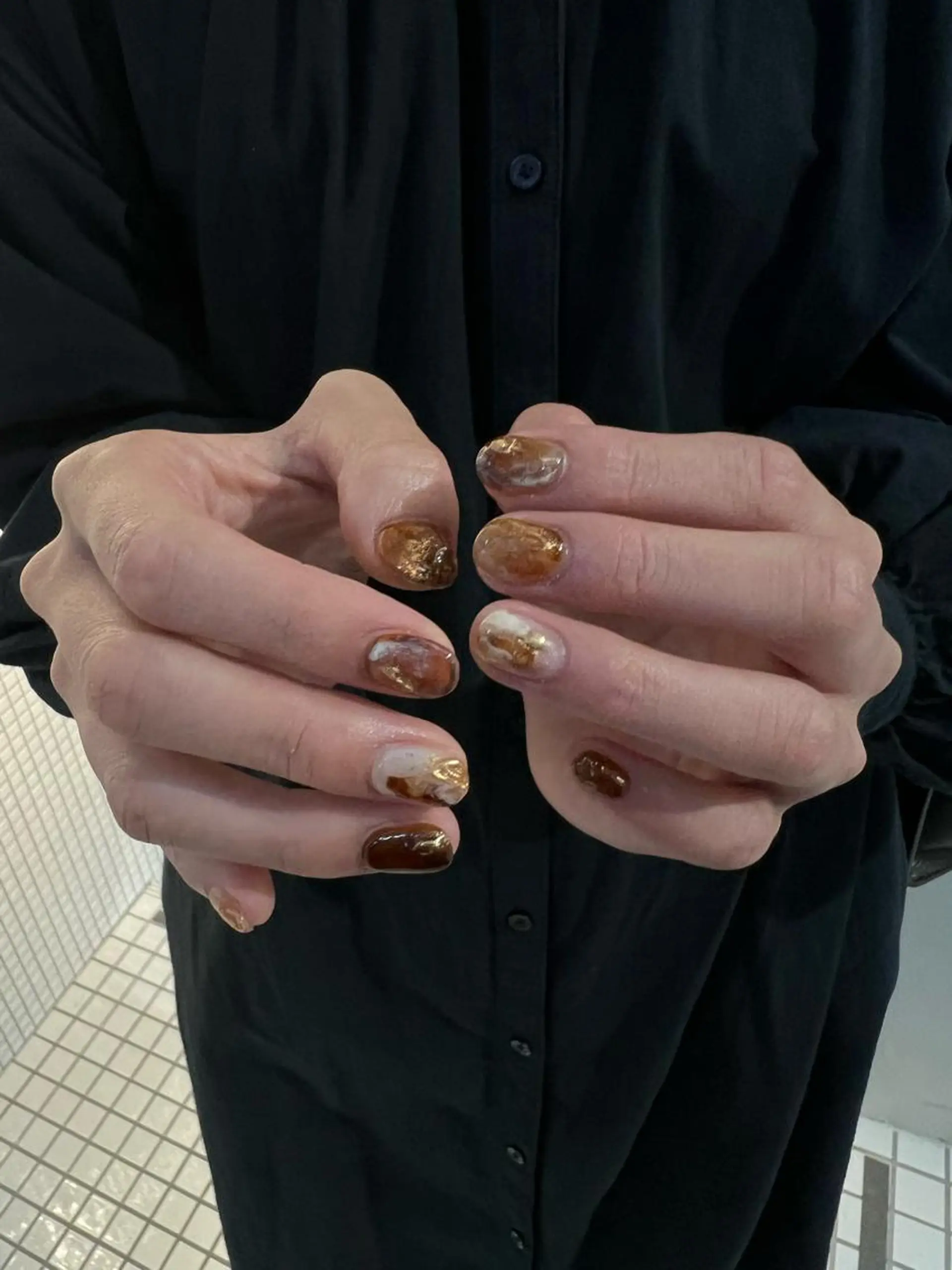 ネイル 【韓国ヘア・ネイル】 HINATA🍒のネイルデザイン