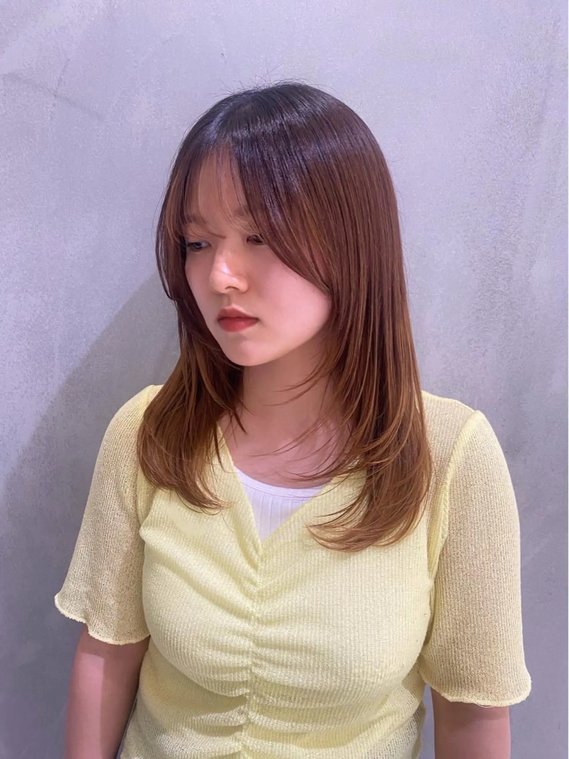 ロング カット YOKE所属・いとう ほのかのヘアスタイル