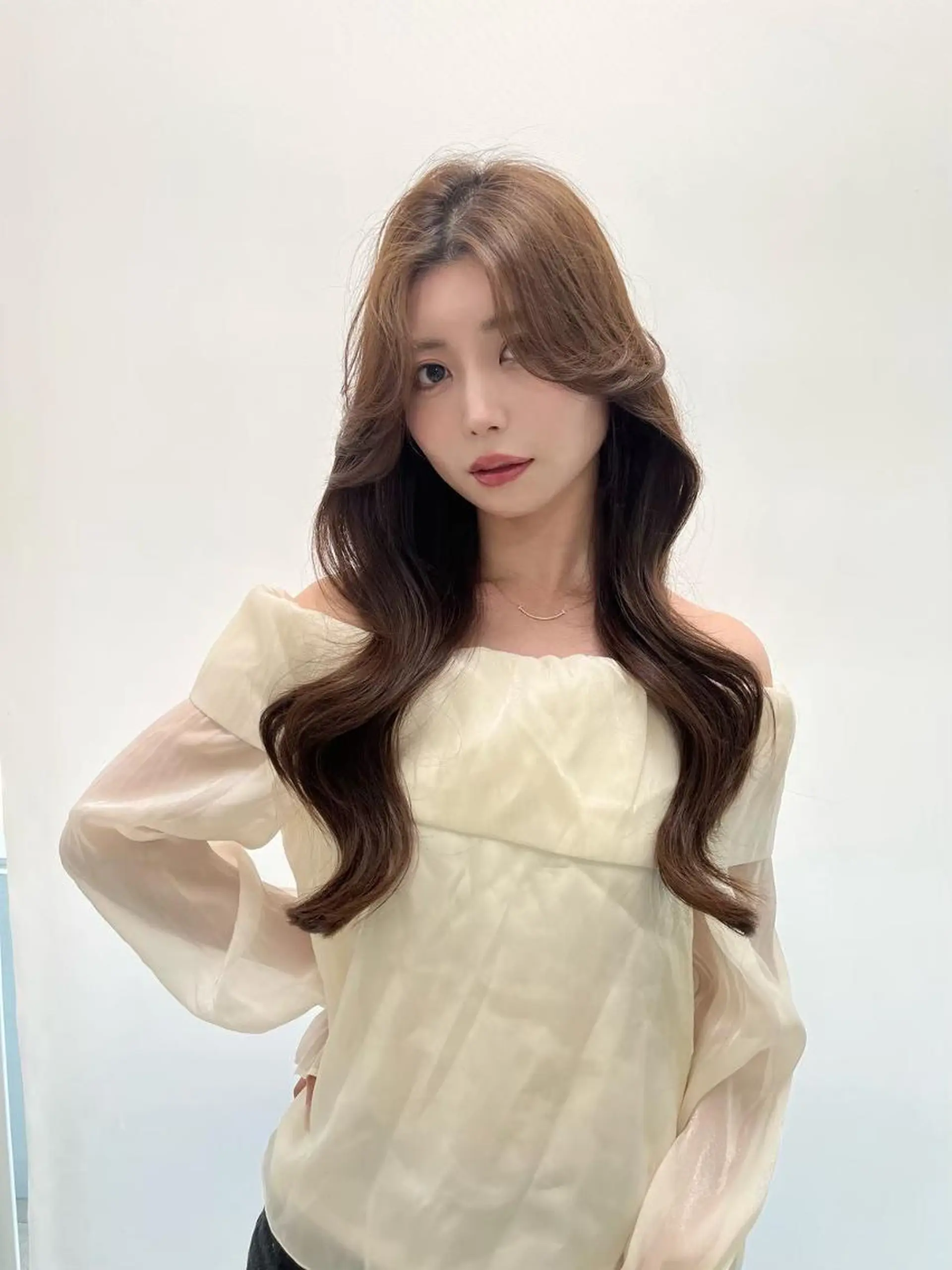 カラー トレンド美髪🇰🇷 knot表参道のヘアスタイル