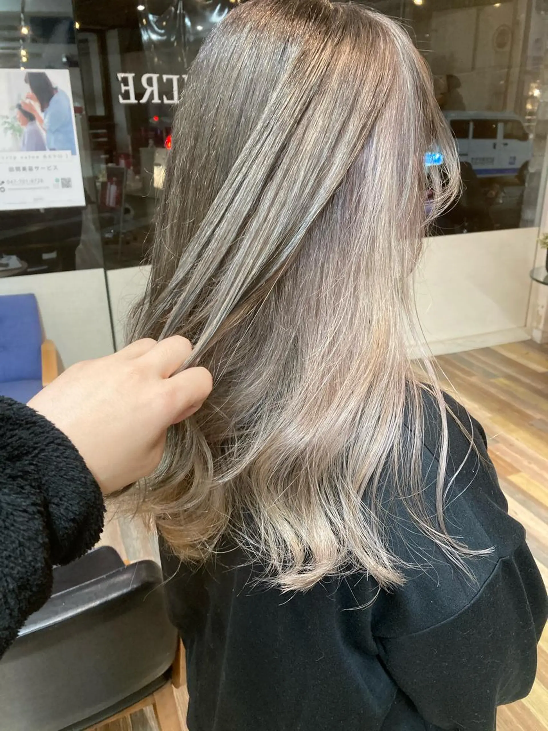 セミロング カラー ヘアカラー トリートメント ヘアセット ✂️似合わせの魔術師 石田一樹✂️のヘアスタイル