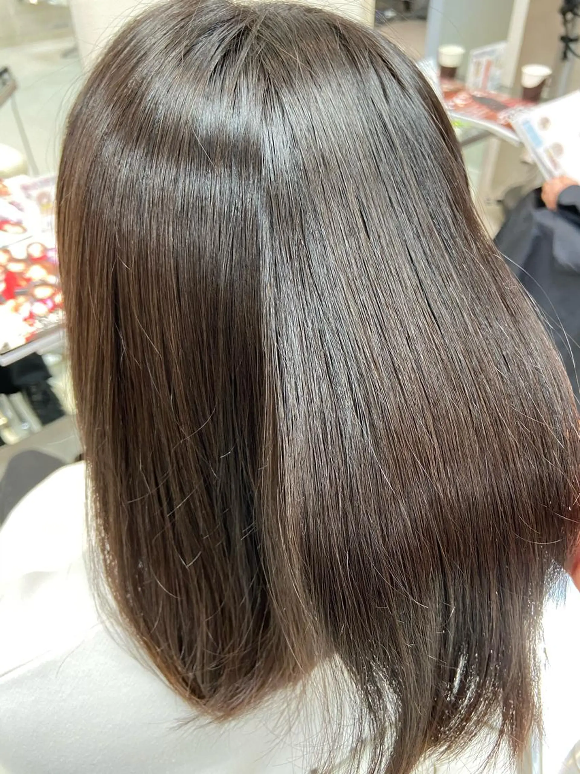 セミロング トリートメント トリートメント 菊地 美憂のヘアスタイル