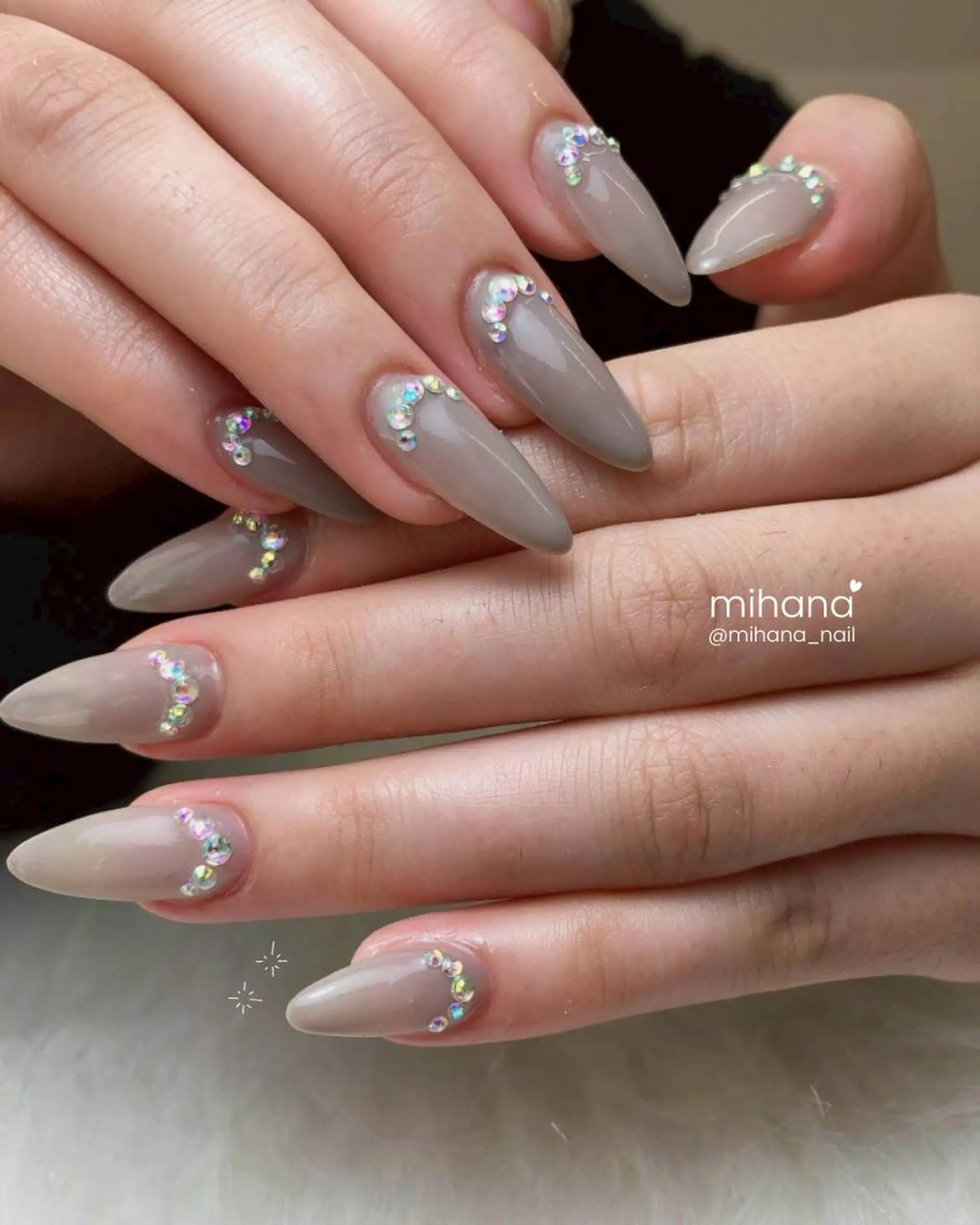 ネイル ジェルネイル パラジェル ハンドネイル MIHANAネイル／ MINH ミンのネイルデザイン