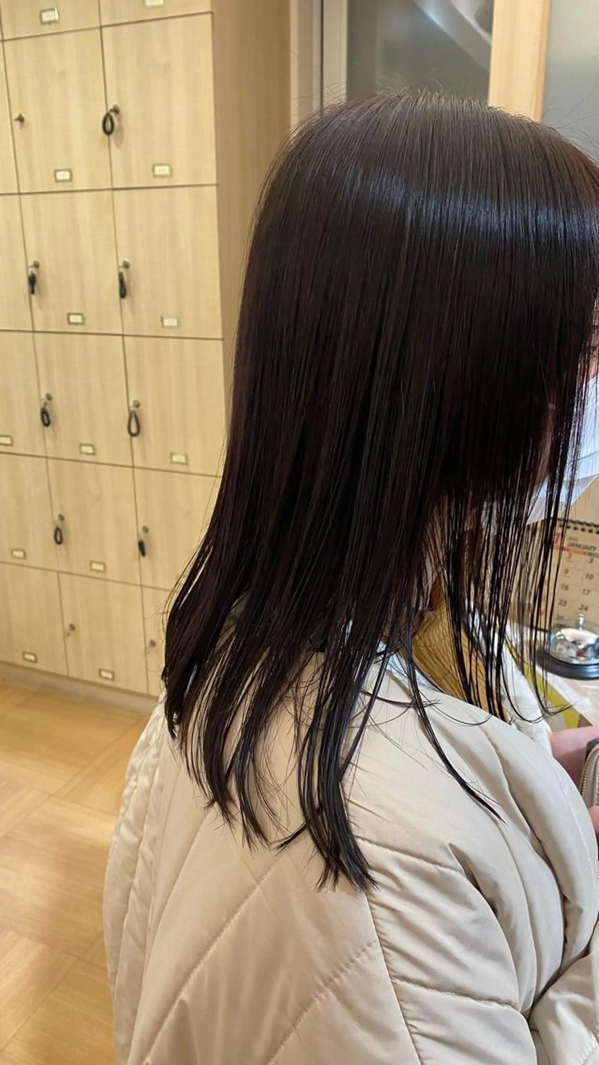 ミディアム カラー ブリーチ ブラウンカラー ミ ユのヘアスタイル