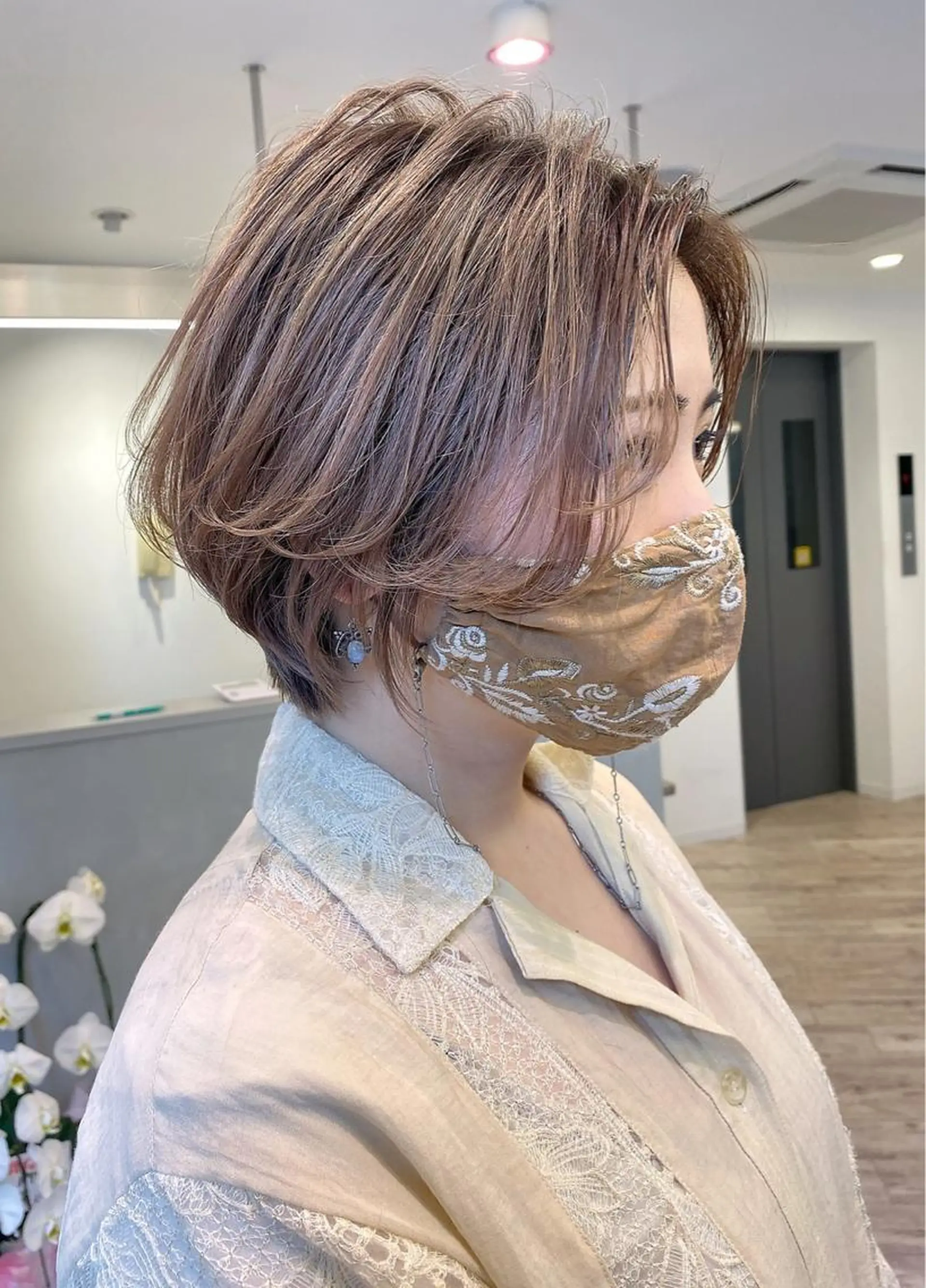 ショート ハイトーン特化サロン 🍑momo🍑のヘアスタイル