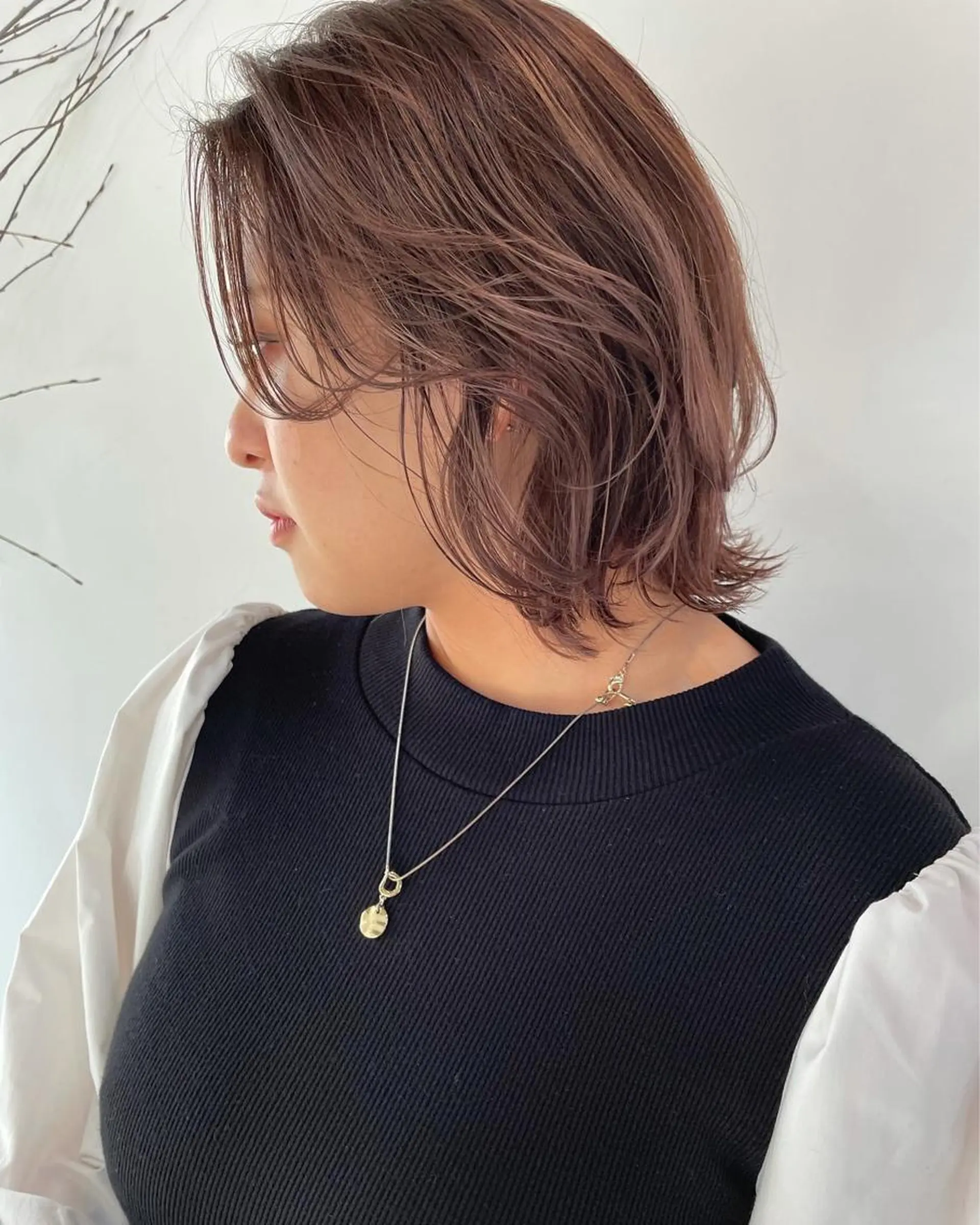 ショート カラー silo所属・silo MOKA 顔周りカット🦦のヘアスタイル