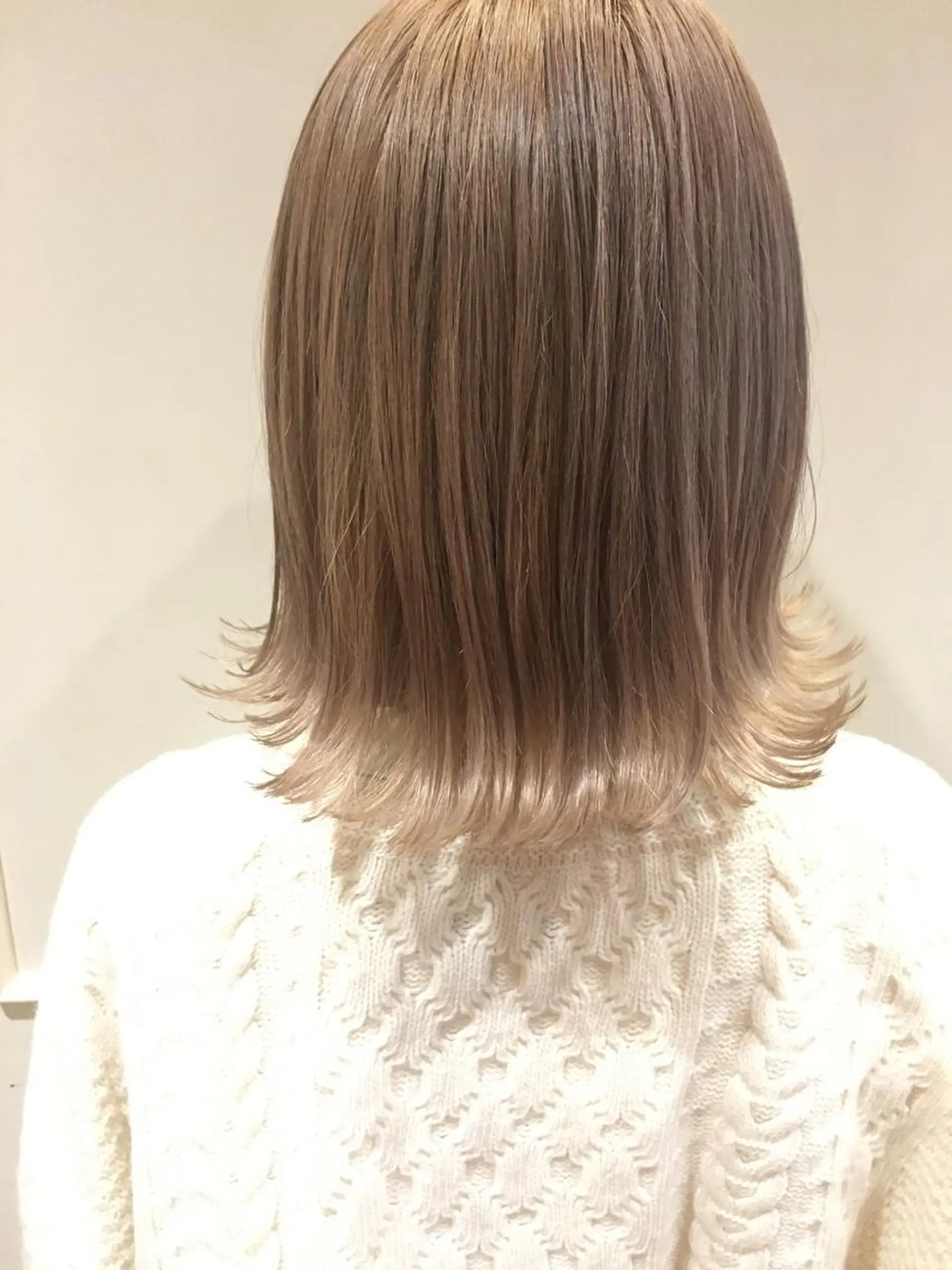 ミディアム カラー ヘアアレンジ la fith所属・rico_by ヘアとアイブロウのヘアスタイル