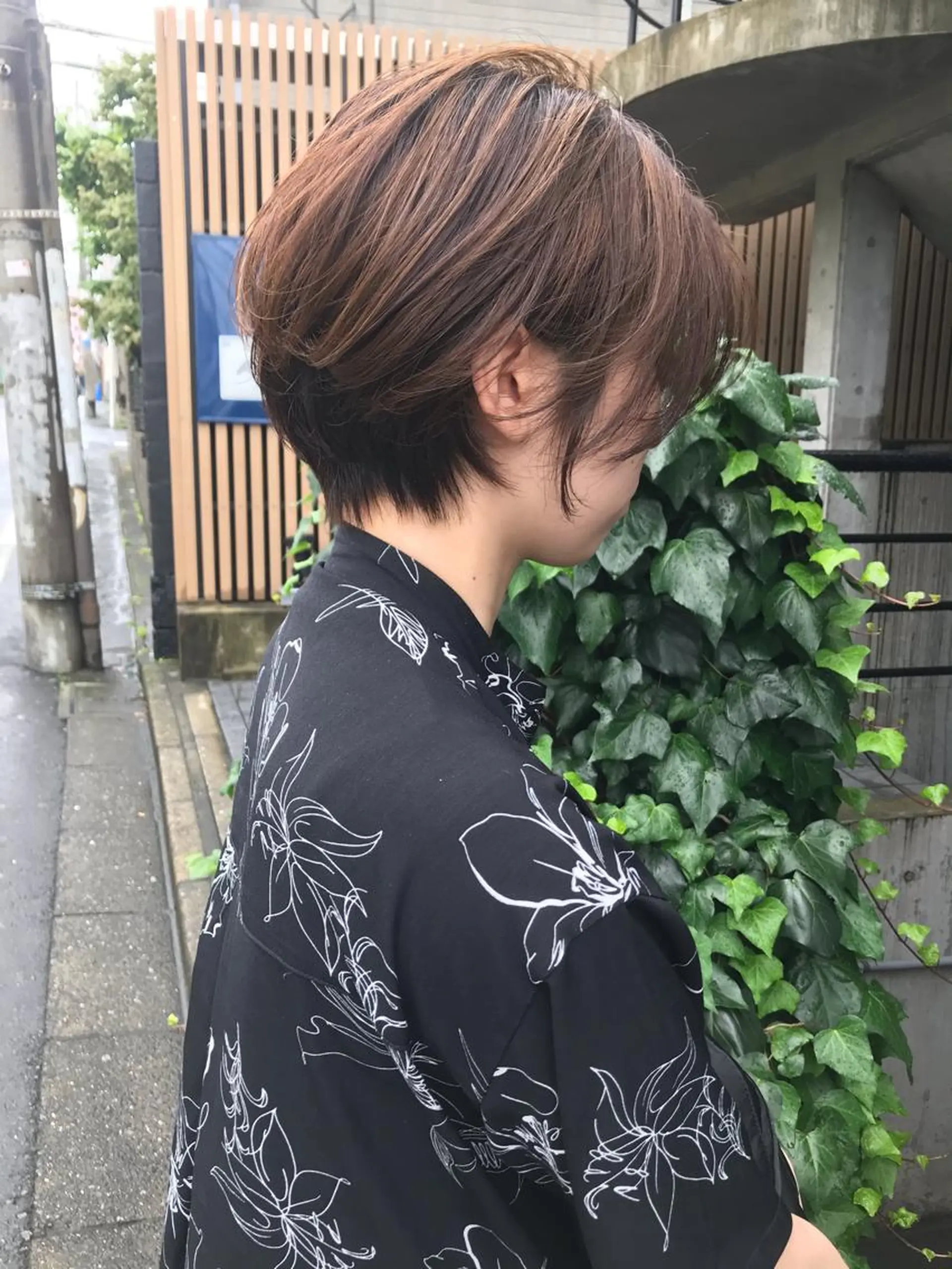 ショート シンプル+αな デザインを 松崎陸のヘアスタイル