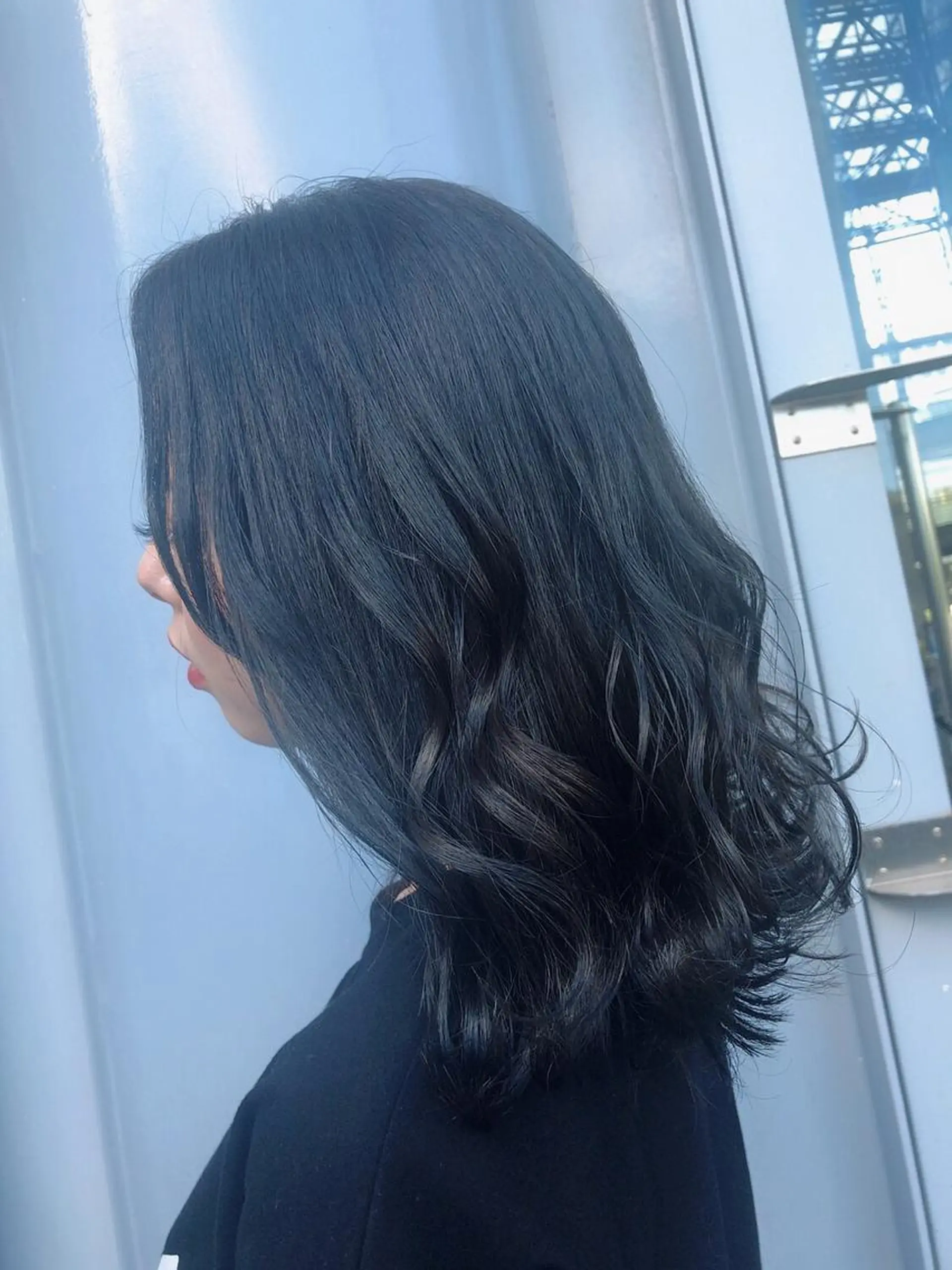 ミディアム カラー Ate by little所属・青木 梢のヘアスタイル