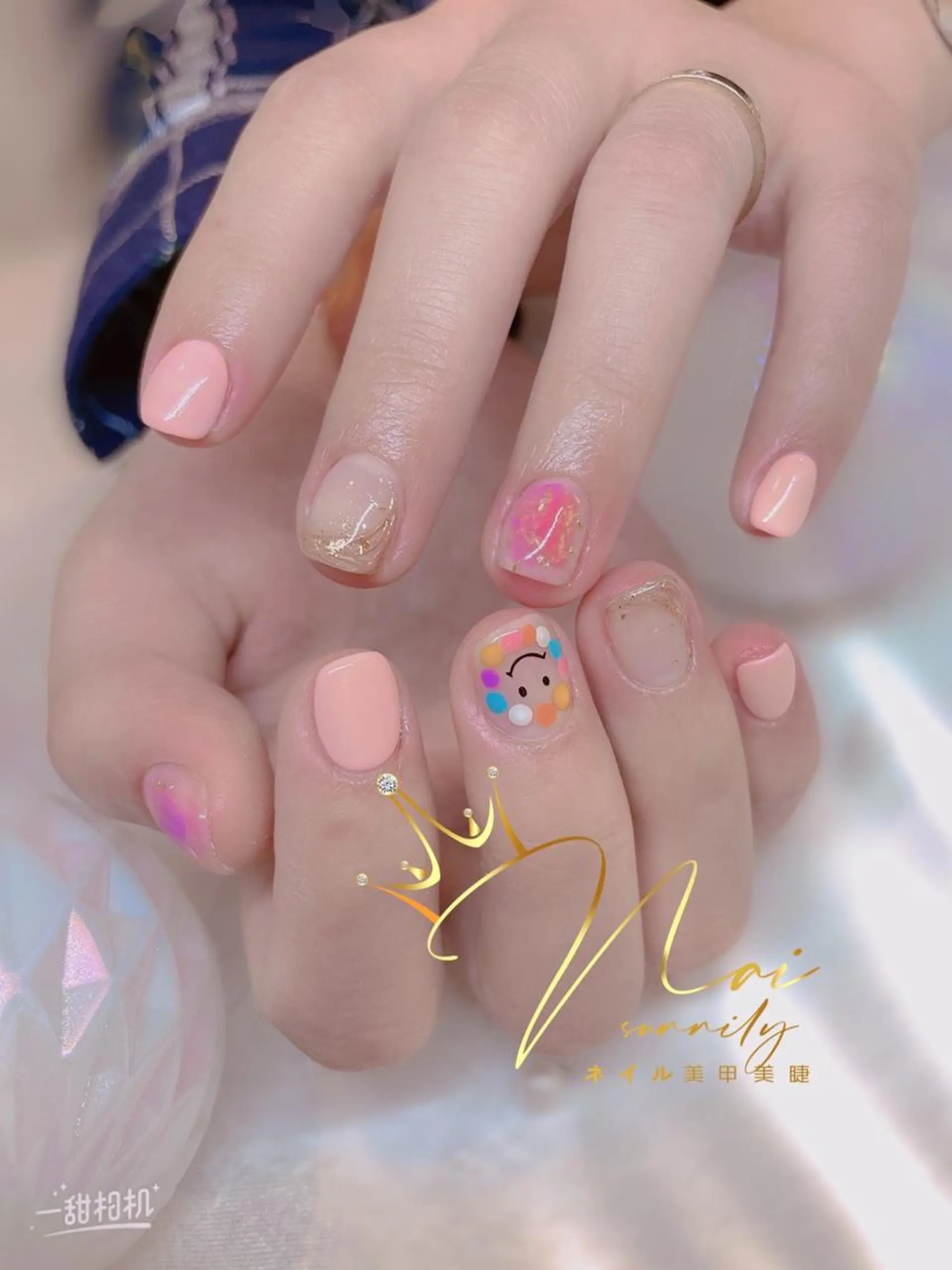 ネイル 長さだし専門店 M2 rikaのネイルデザイン