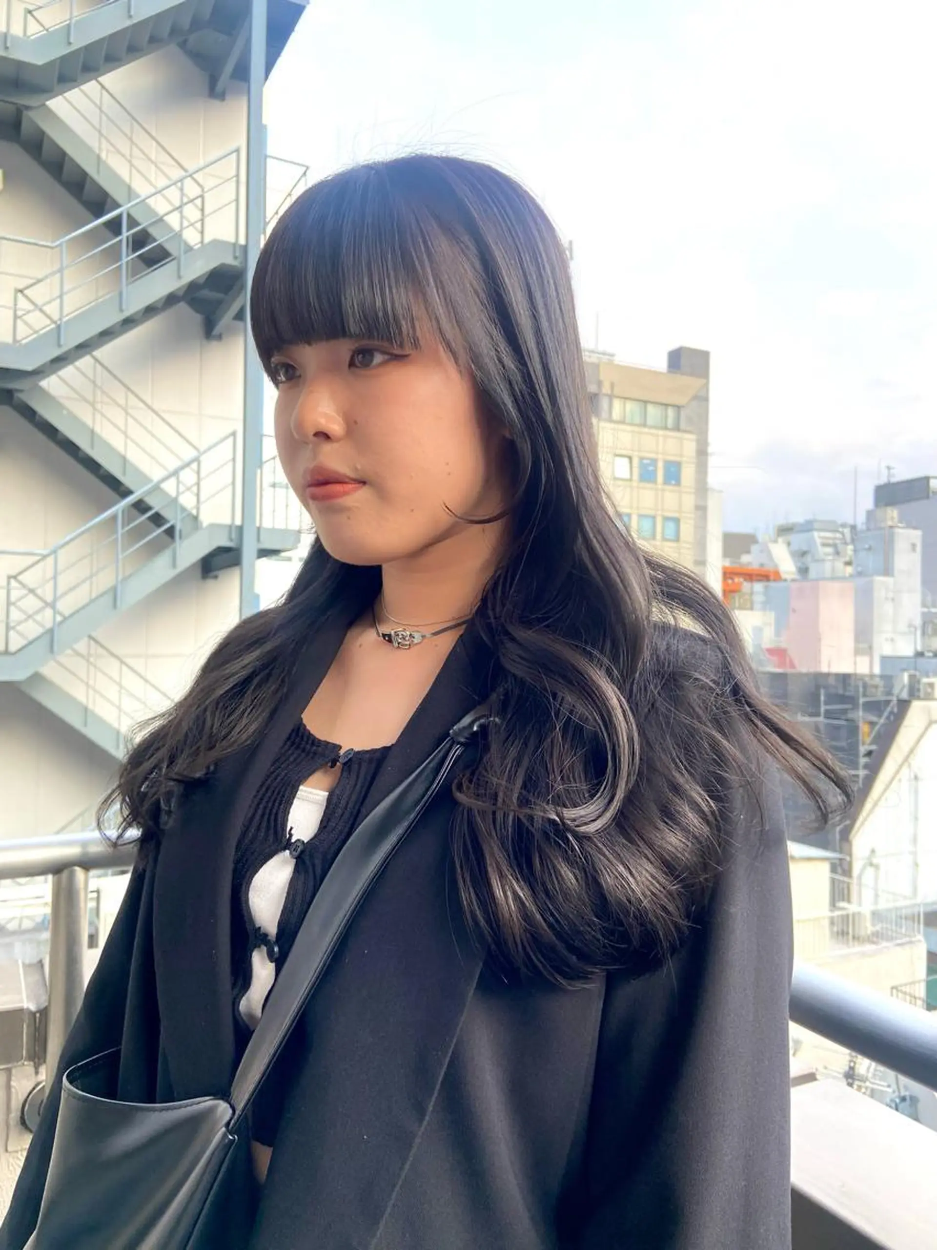 ロング カラー カット 🪽似合わせカラー RENA.🪽🩶のヘアスタイル