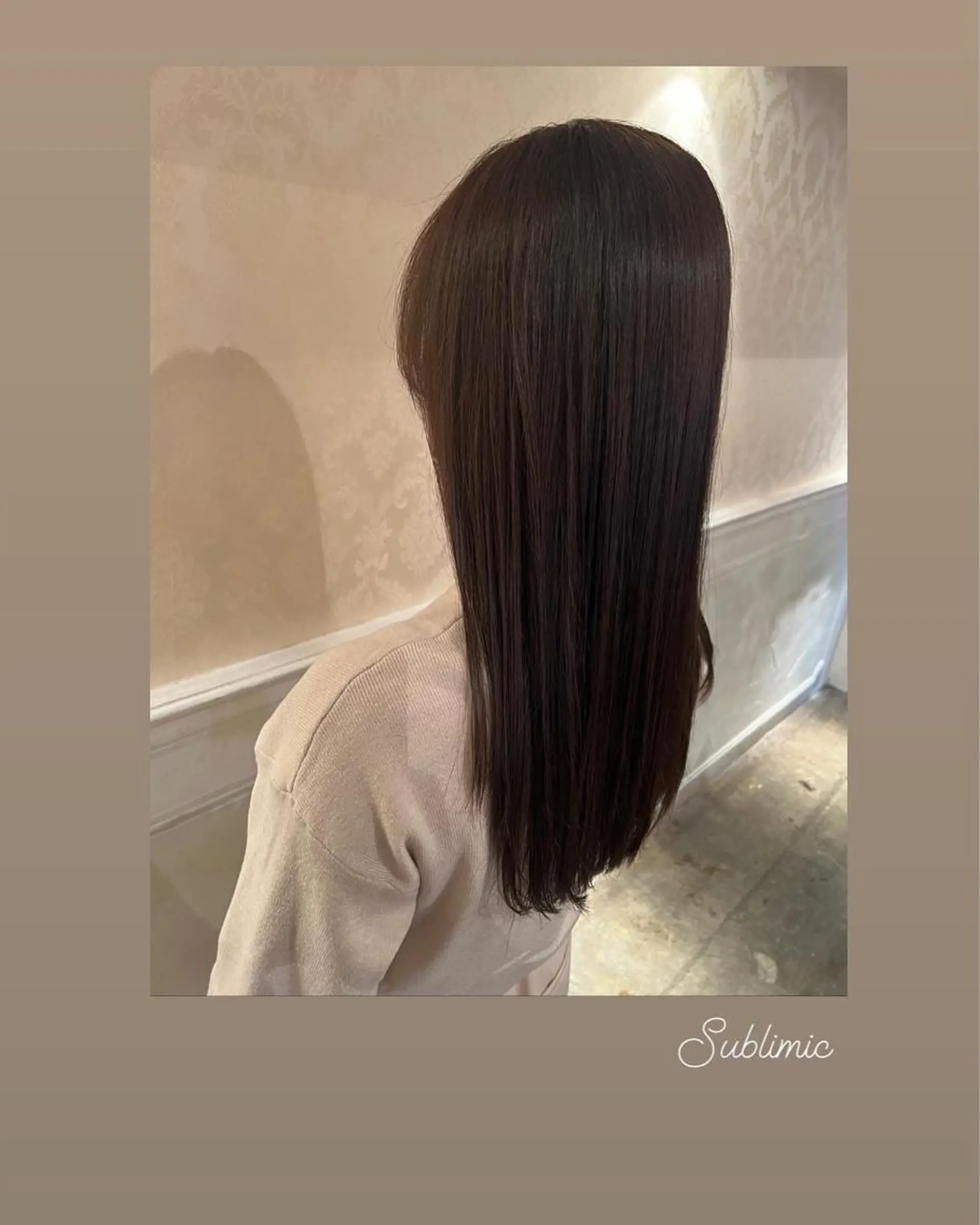 ロング カラー グレージュ 髪質改善 トリートメント カット ヘアカラー トリートメント ハイライト/インナー /ブリーチ/レイヤーのヘアスタイル