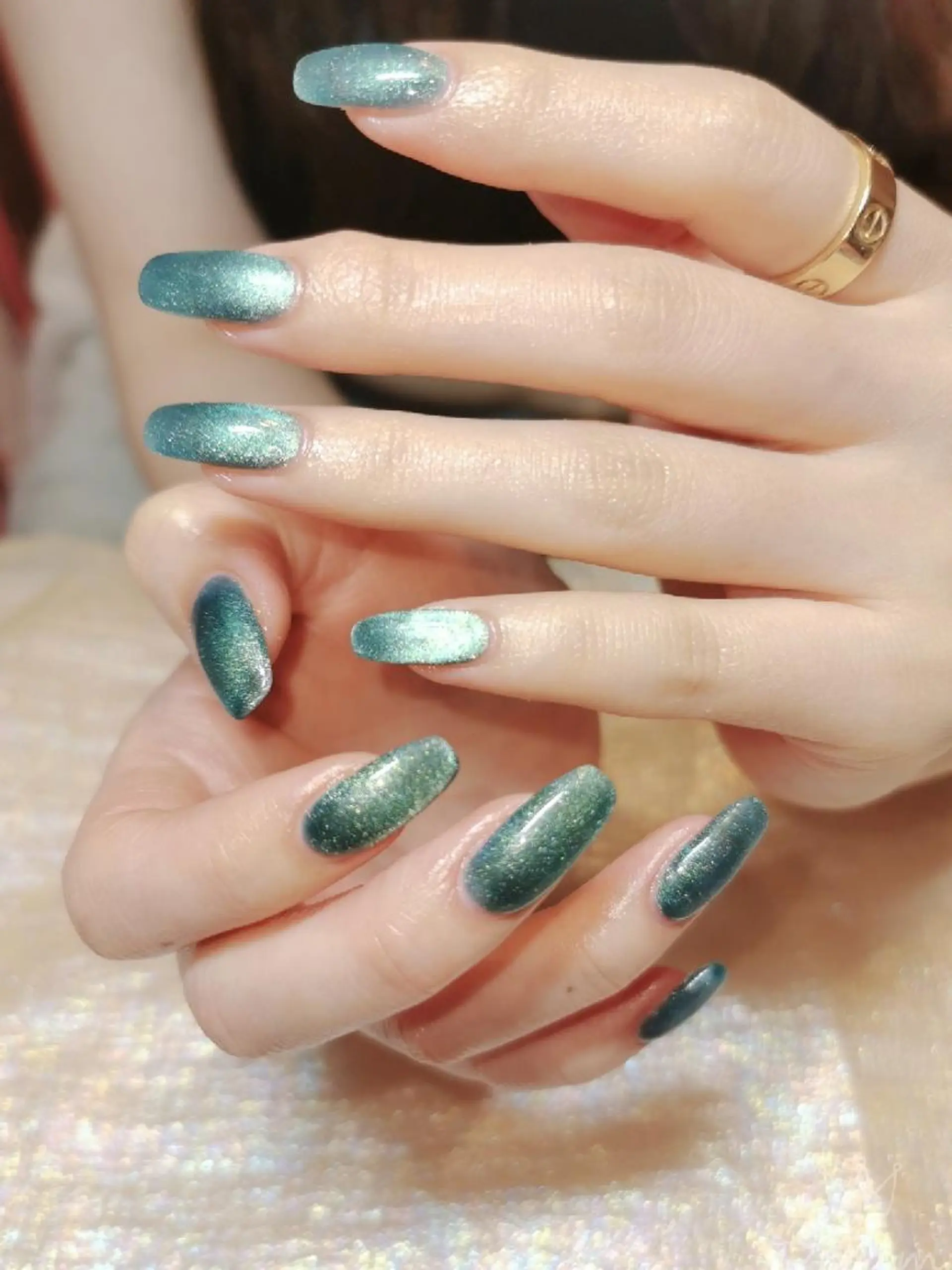 ネイル ネイリストゆか💅 長さだし、深爪矯正のネイルデザイン