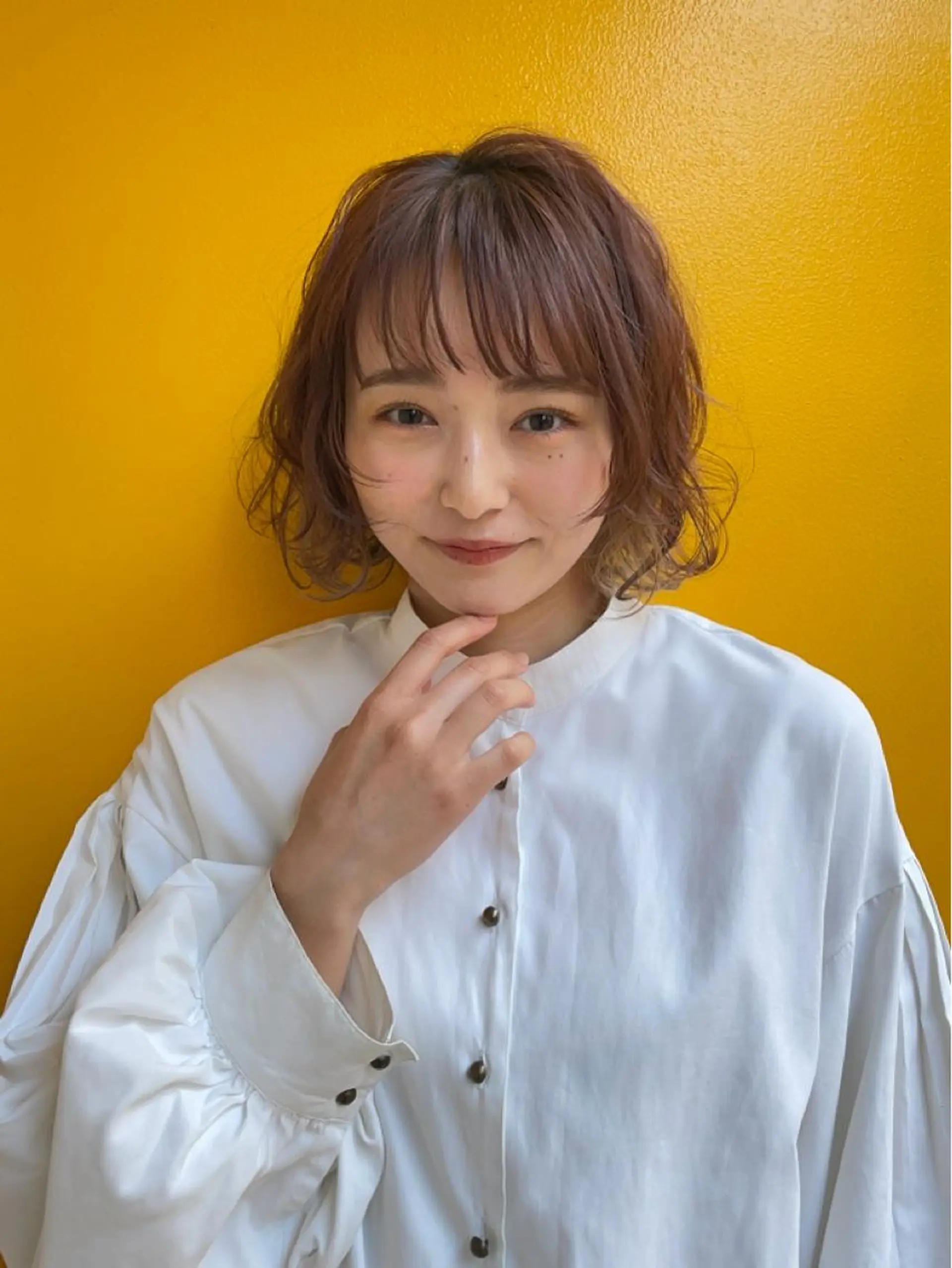 ミディアム カラー ヘアアレンジ インナーカラー CiNEMA daikanyama所属・透明感カラー🫧 今泉健太のヘアスタイル