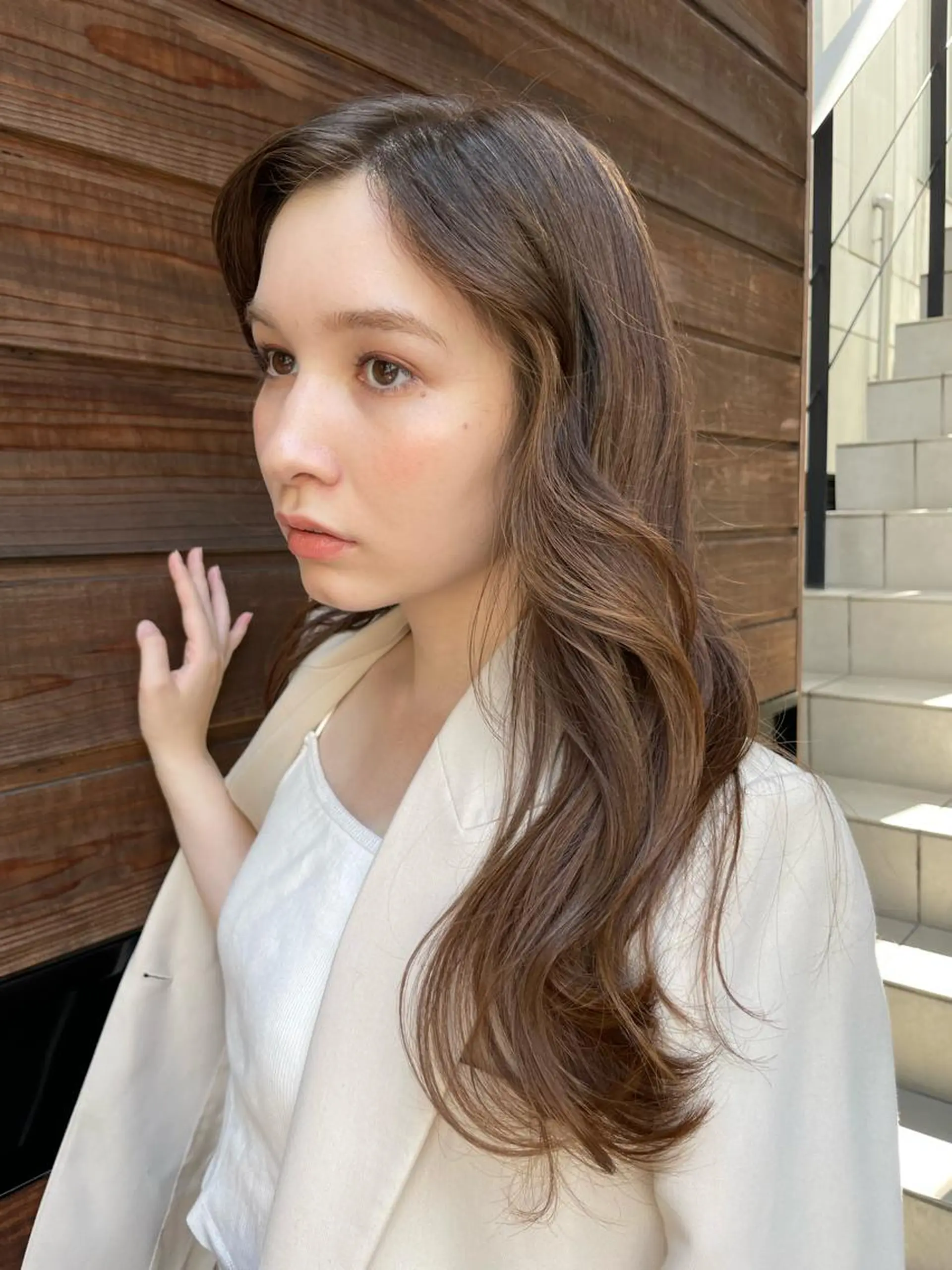 ロング ヘアアレンジ 髪質改善🫧美髪矯正 🤍Yuiのヘアスタイル