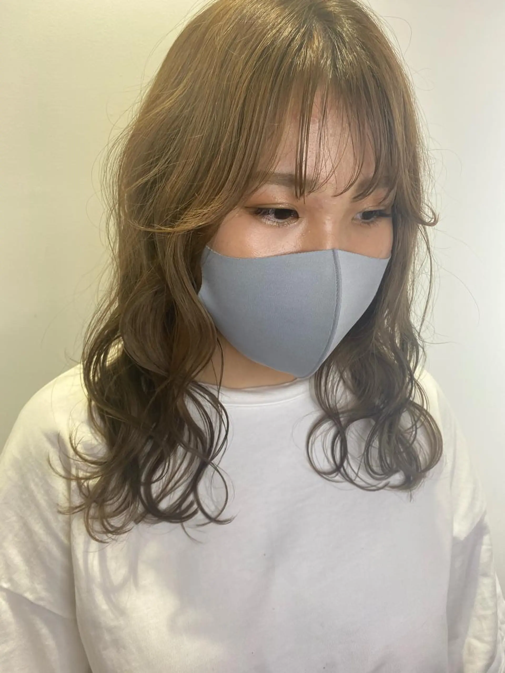 セミロング ヘアカラー 関 京磨のヘアスタイル