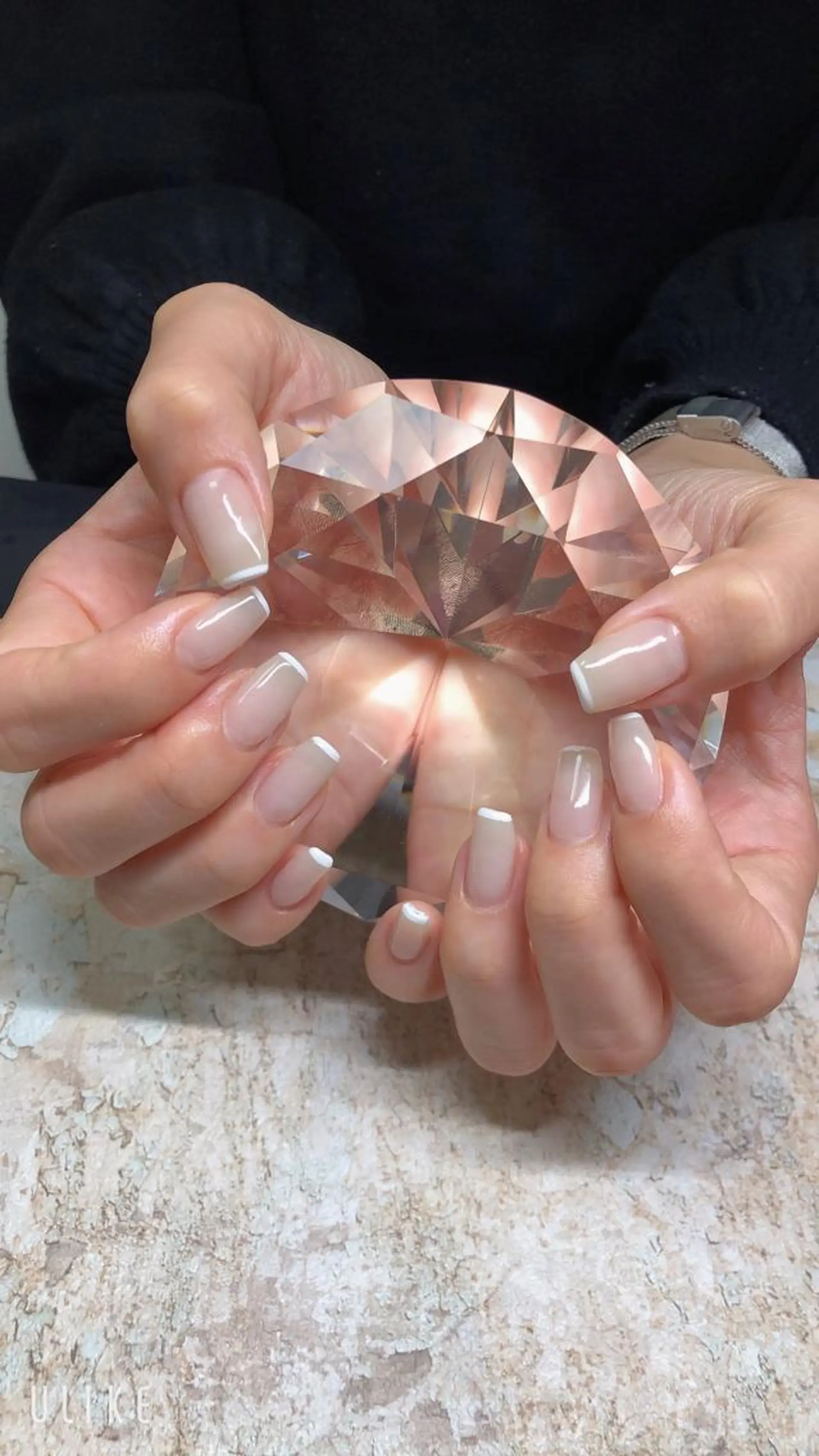 ネイル アートネイル フレンチネイル ジェルネイル グラデーション 韓国ネイル Nail room Bimano所属・Bimano seica♡+°のネイルデザイン