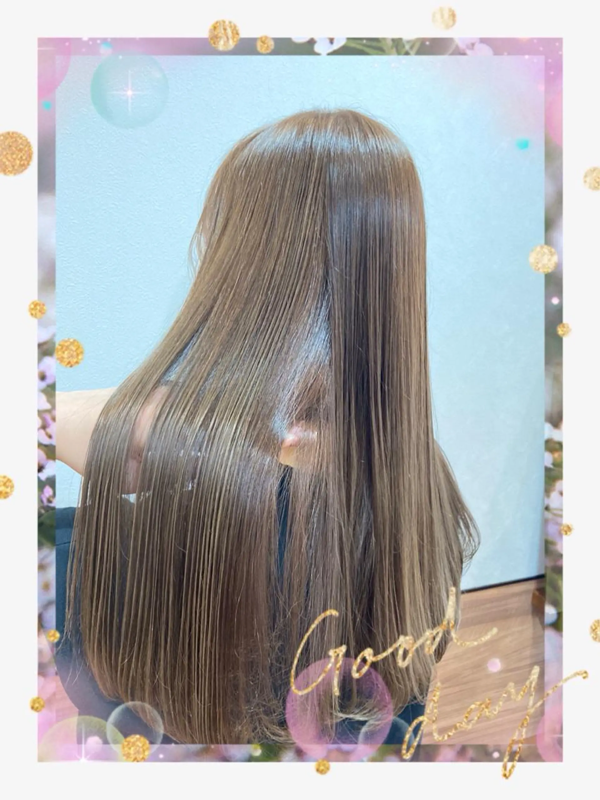 ロング カラー Annon プライベートサロンのヘアスタイル