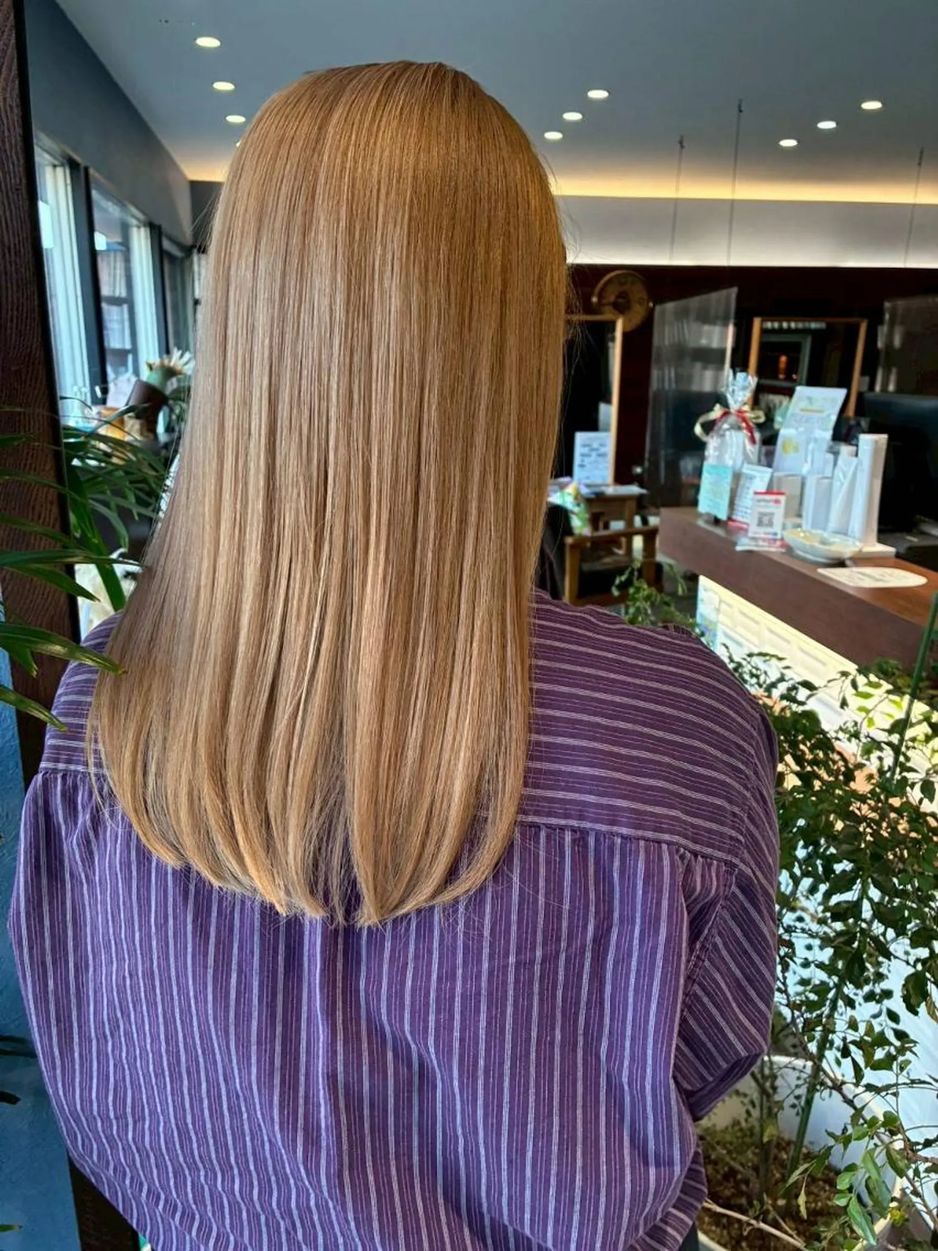 ミディアム ヘアカラー 🫧Kubu🍀 natsume🫧のヘアスタイル