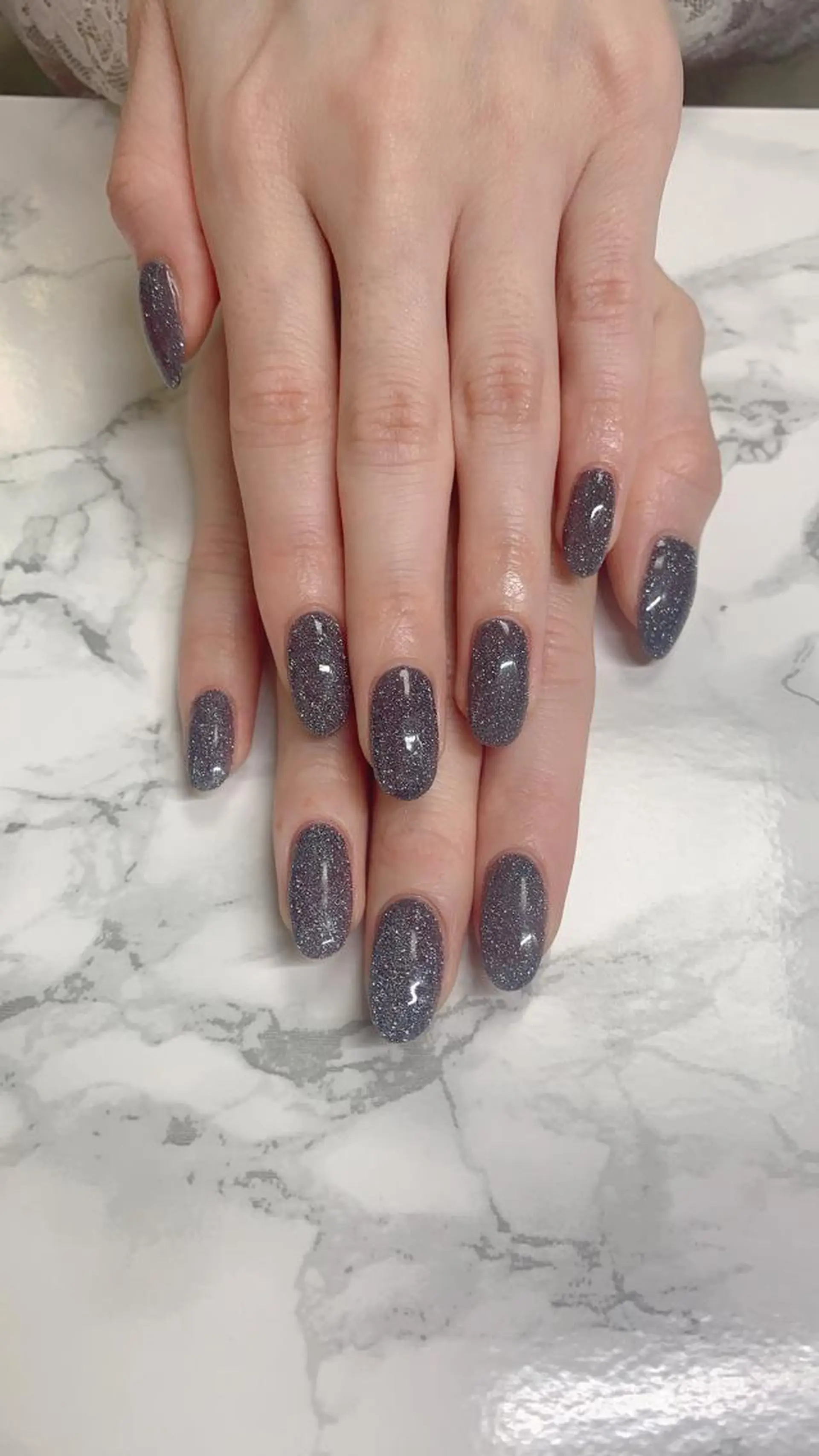 ネイル はな💎ネイル ワンホン、長さ出しのネイルデザイン