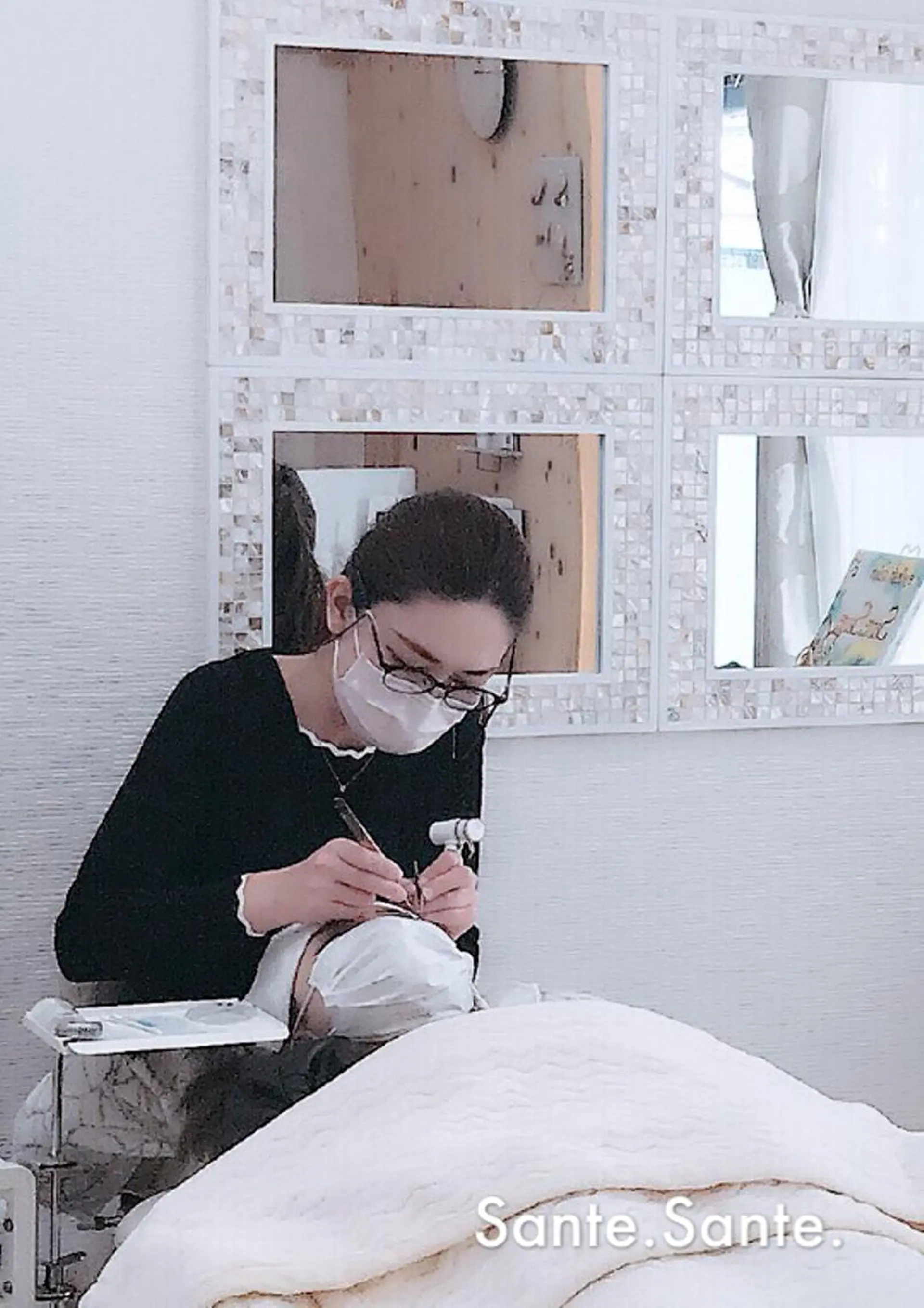 マツエク・マツパ Sante. Sante.所属・田中 真澄美のエステ・リラクイメージ