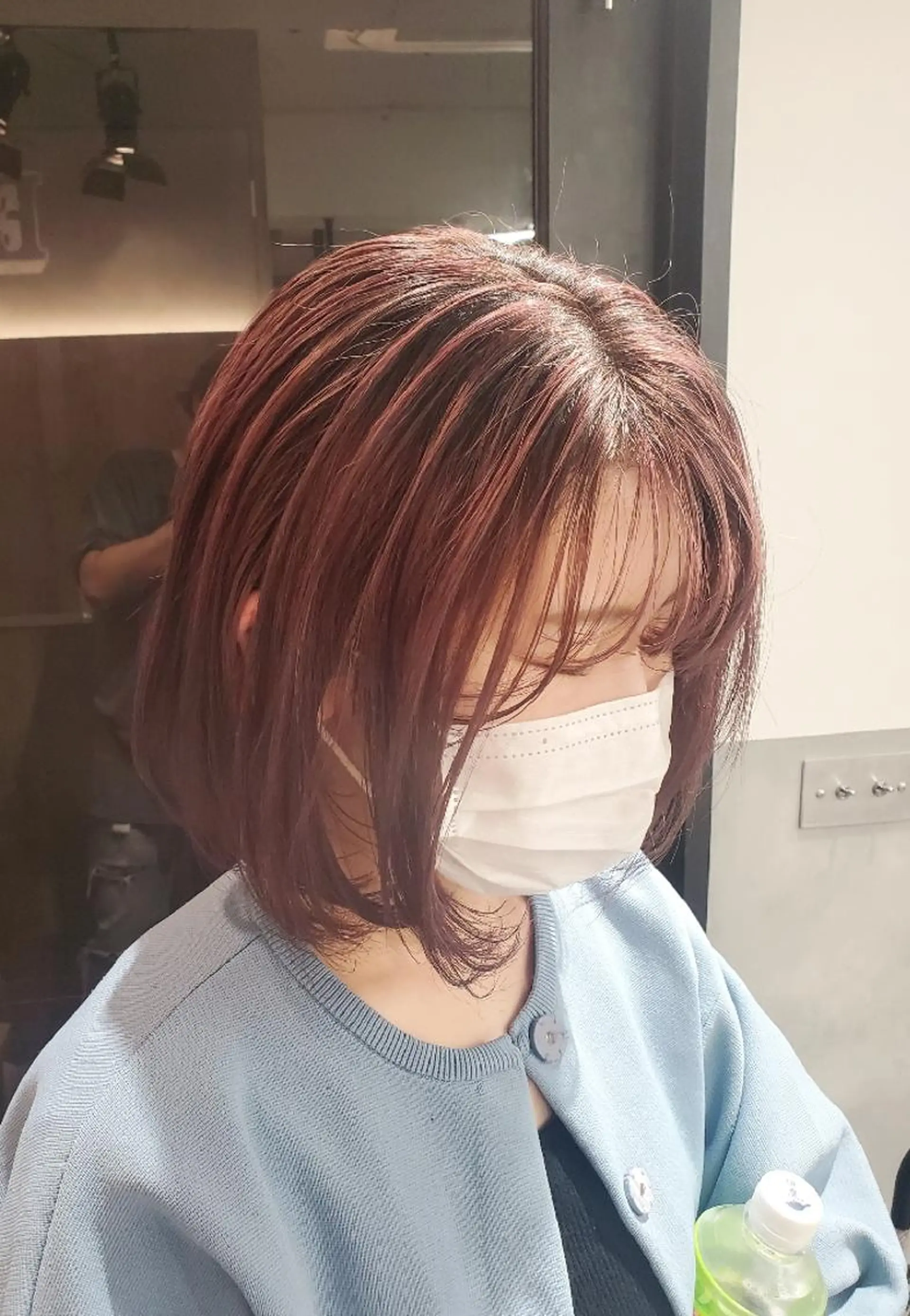 ミディアム ハイライト レイヤーカット ヘアカラー ✨本日空きあります✨ 遠田コウヘイ🌟のヘアスタイル