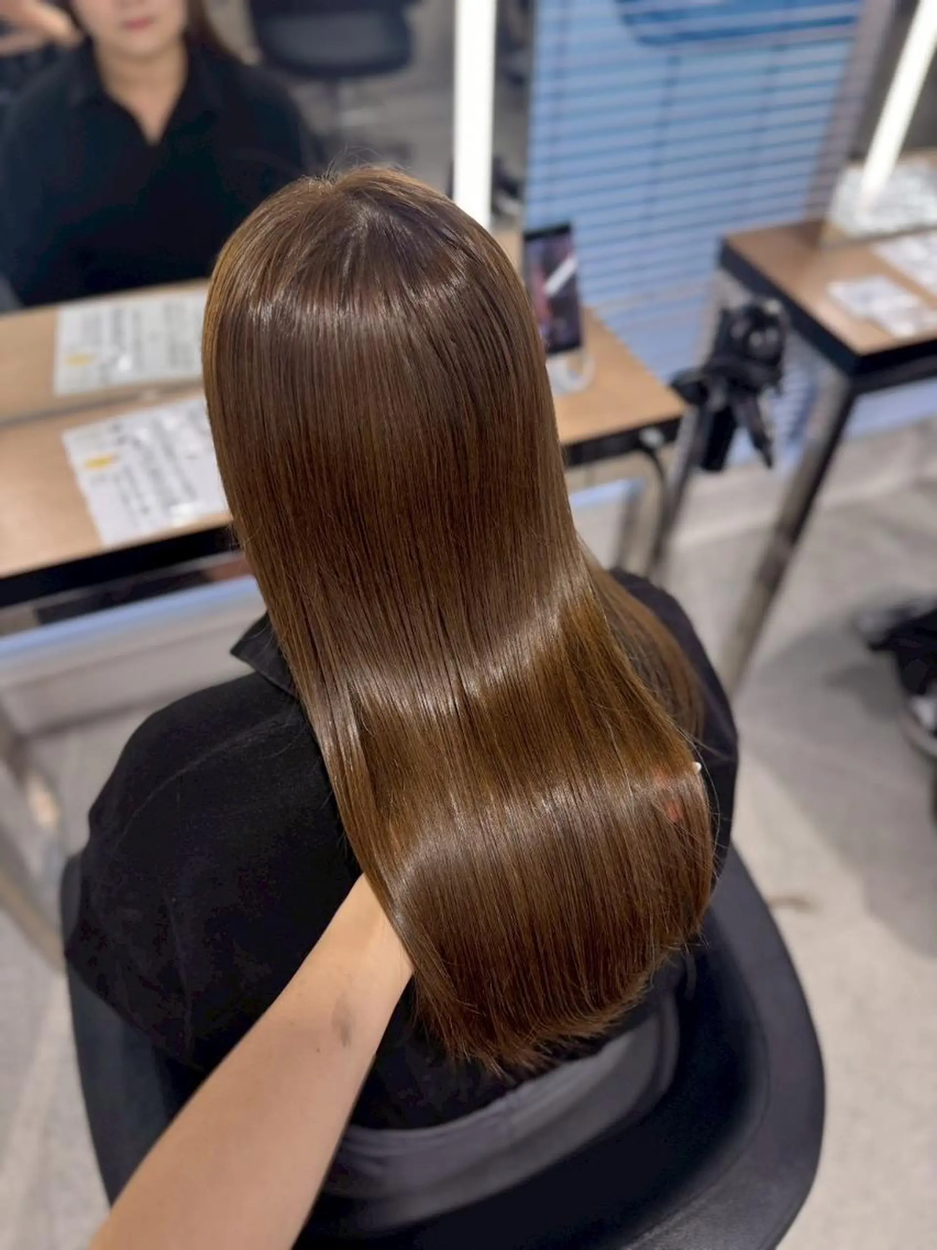 カラー 透明感ベージュ/ 韓国ヘア🤎横浜のヘアスタイル