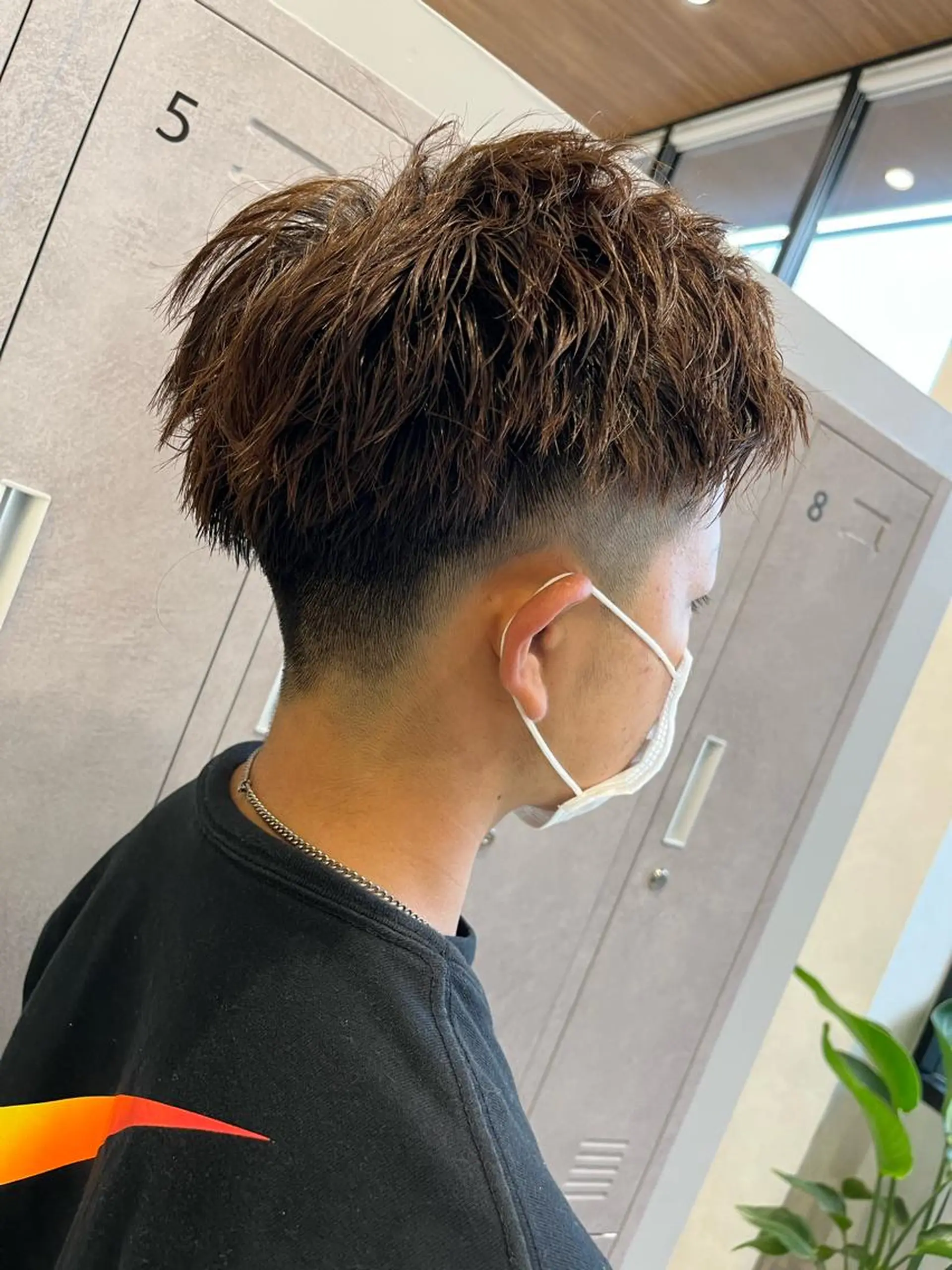 パーマ メンズ パーマ 池田 英俊のヘアスタイル