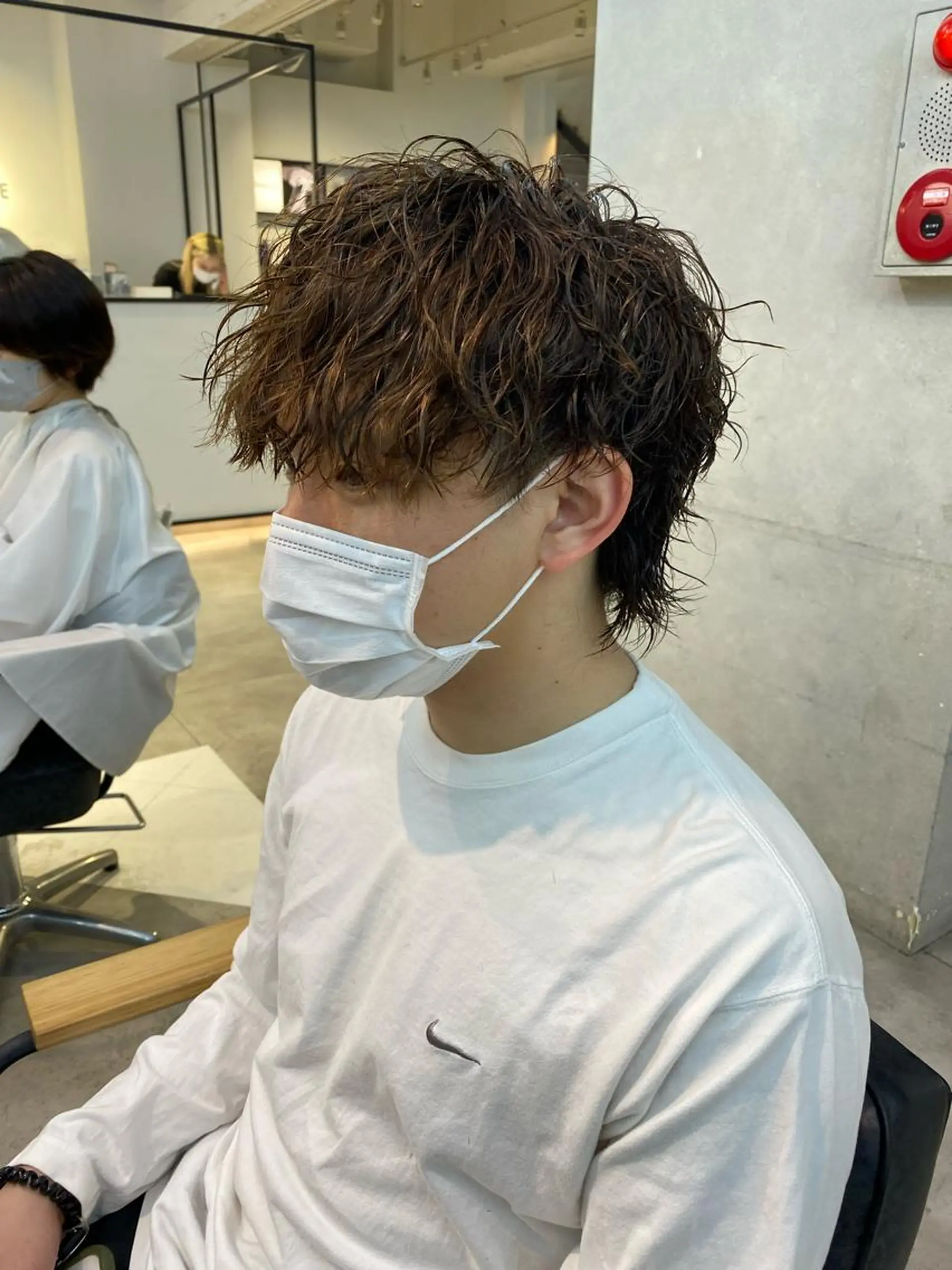 パーマ メンズ 新宿【メンズパーマ】 塩澤太一のヘアスタイル
