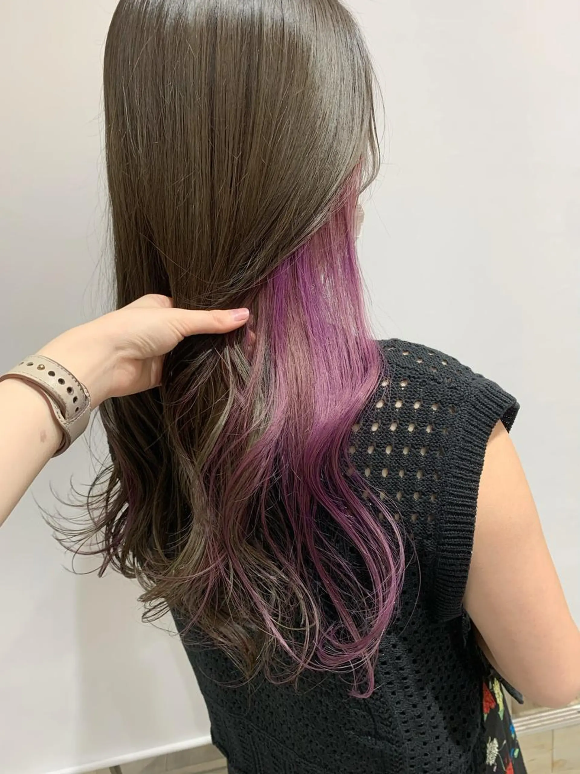 ロング カラー ヘアカラー トリートメント 近藤千翔🩵 髪質改善Periodのエステ・リラクイメージ