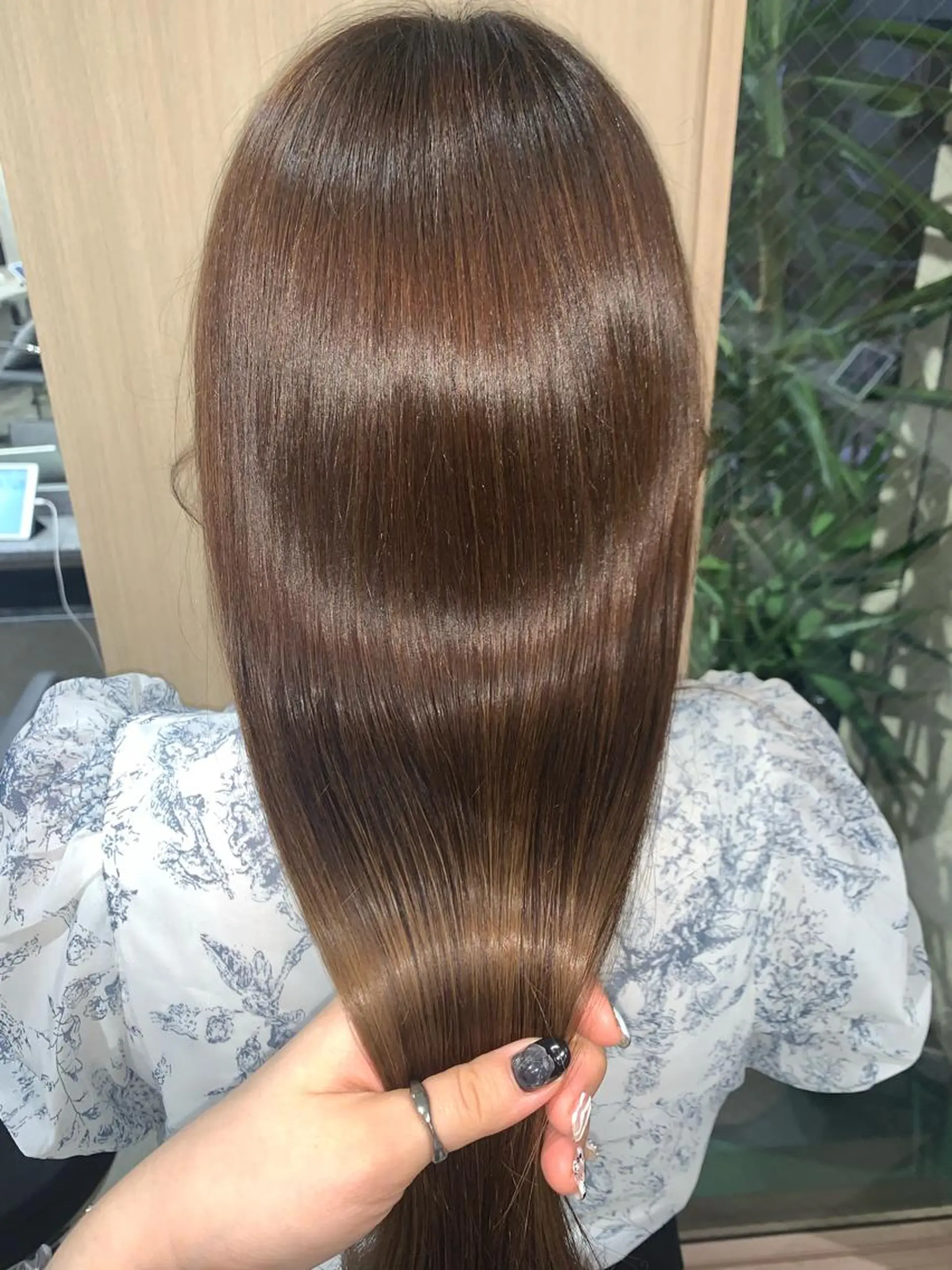 ロング カラー ヘアアレンジ 新宿♥ハッシュカット 暖色カラー♥Unaのヘアスタイル