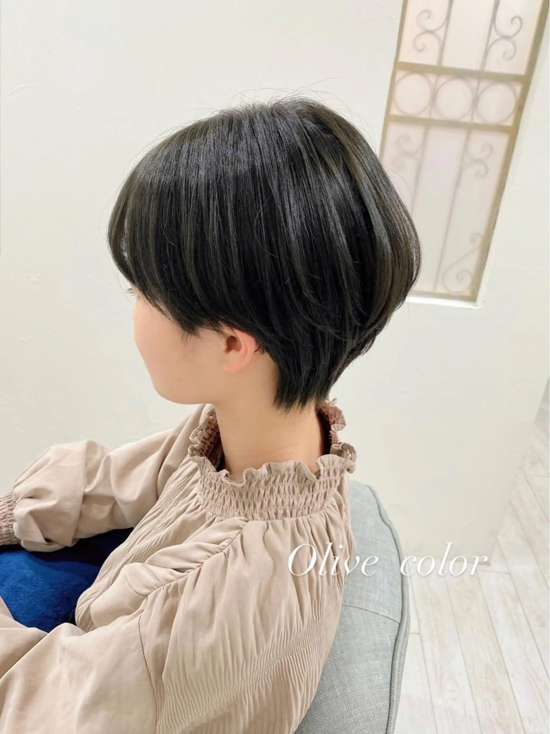 ショート カラー ショートヘア flen所属・𖤣𖥧𖥣𖥧田中 姫乃𖤣𖥧𖥣𖡡のヘアスタイル