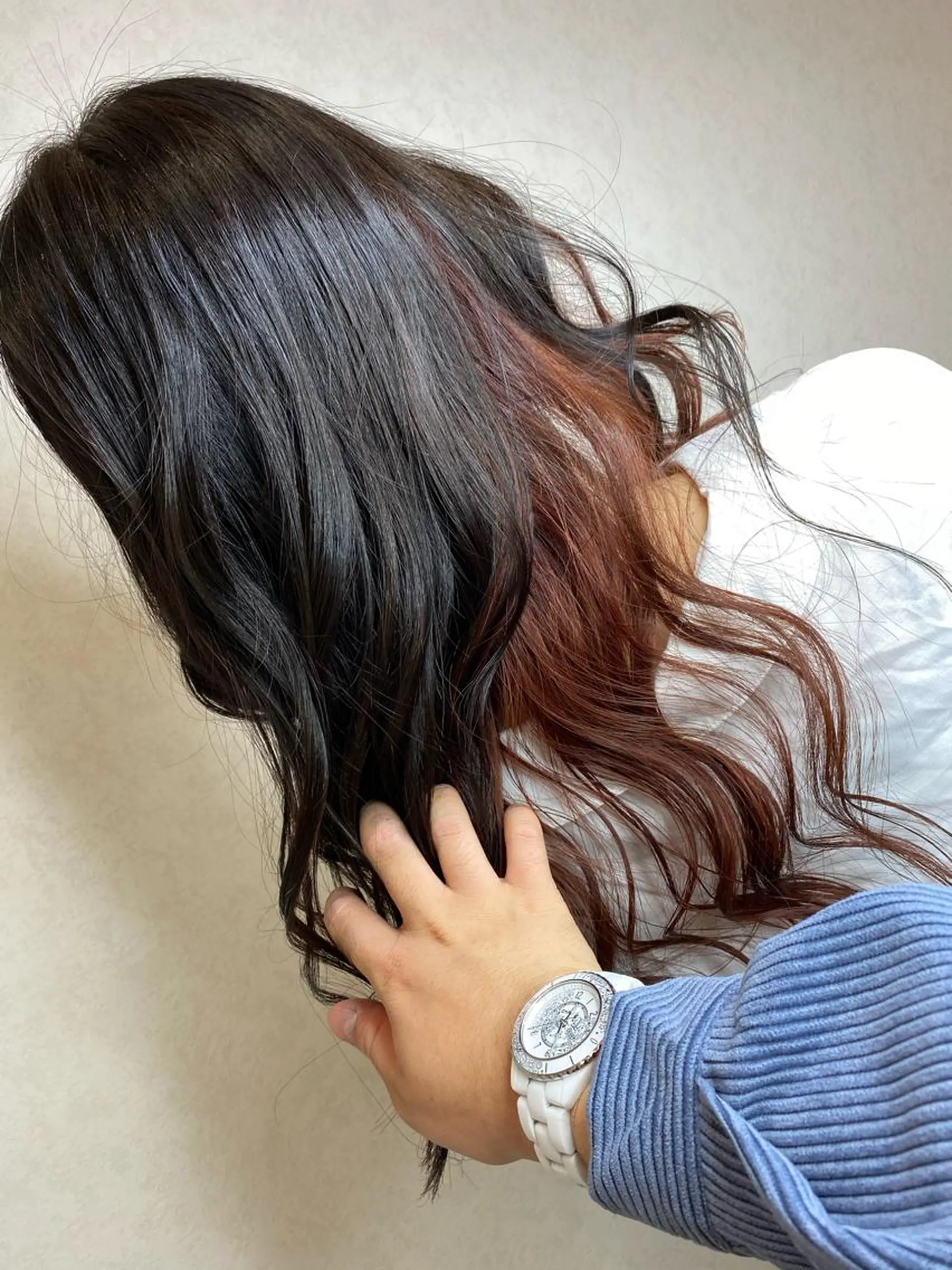 ロング カラー ムトウセイマ/艶髪 /艶ケアWブリーチのヘアスタイル