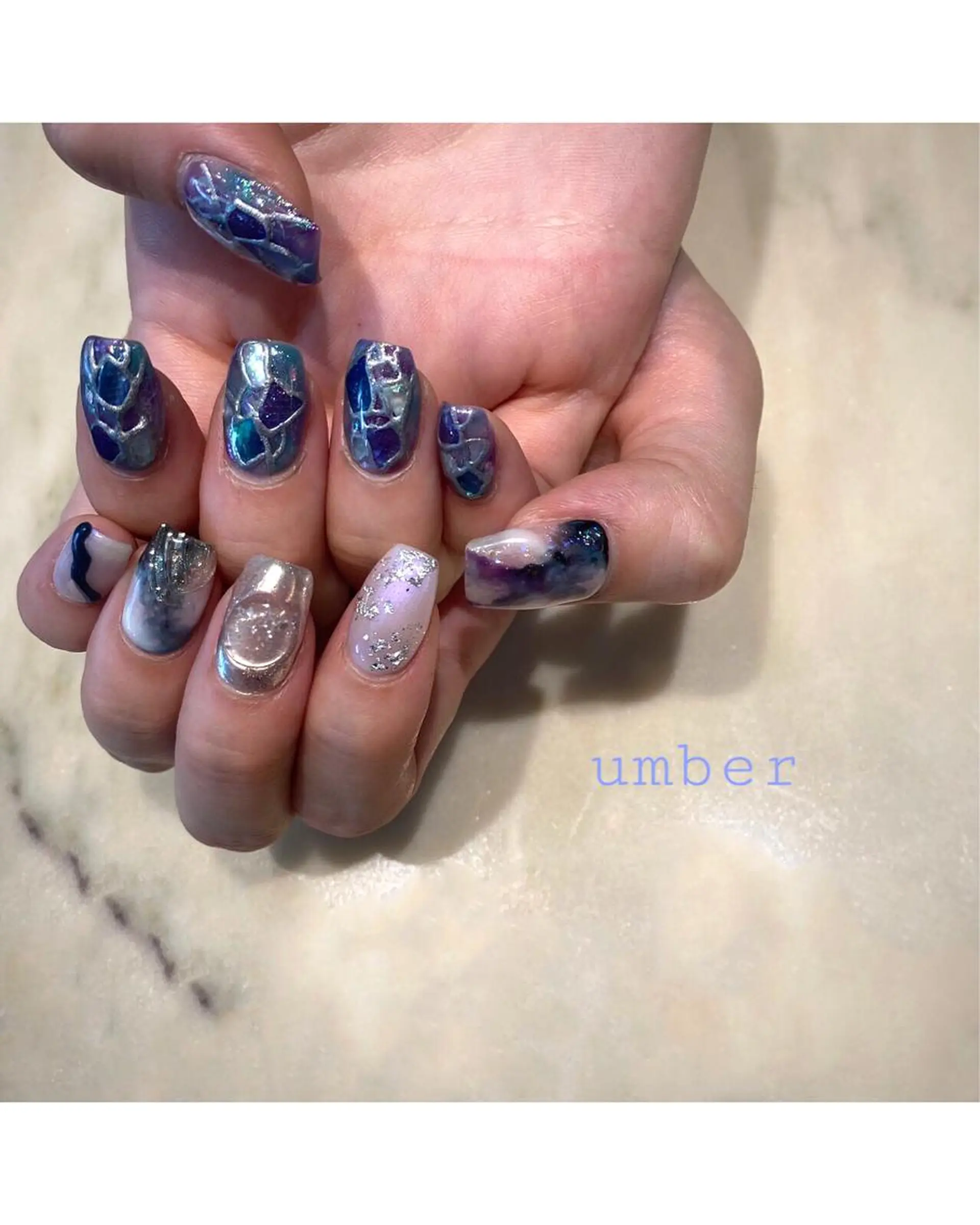 ネイル クリアネイル フットネイル フレンチネイル グラデーション キラキラネイル ハンドネイル umber 三茶1分のネイルデザイン